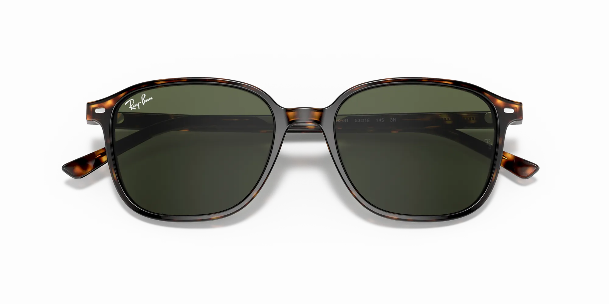 Ray - Ban RB2193 LEONARD 902/31 Occhiali da sole Acetato Tartaruga G15 Squadrata Normale - immagine 2
