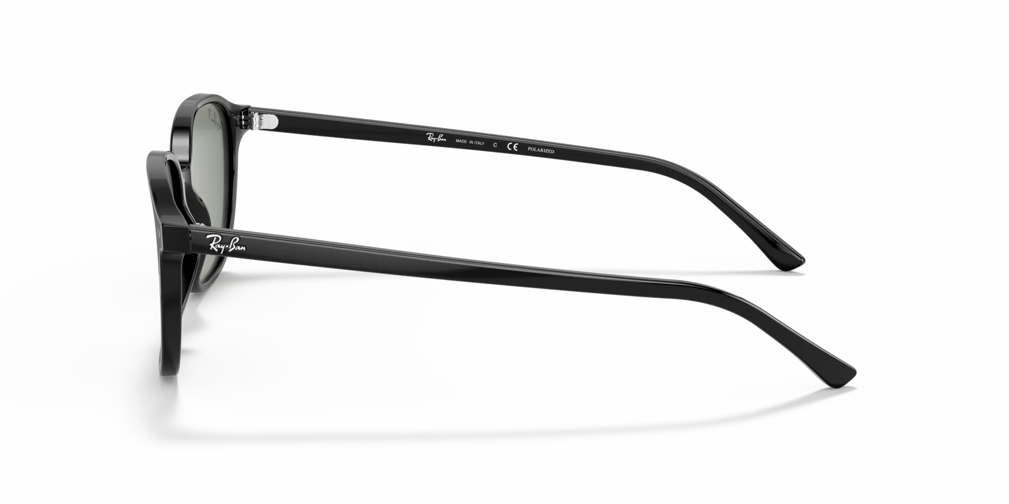 Ray - Ban RB2193 LEONARD 901/58 Occhiali da sole Acetato Nero G15 Squadrata Polarizzata - immagine 4