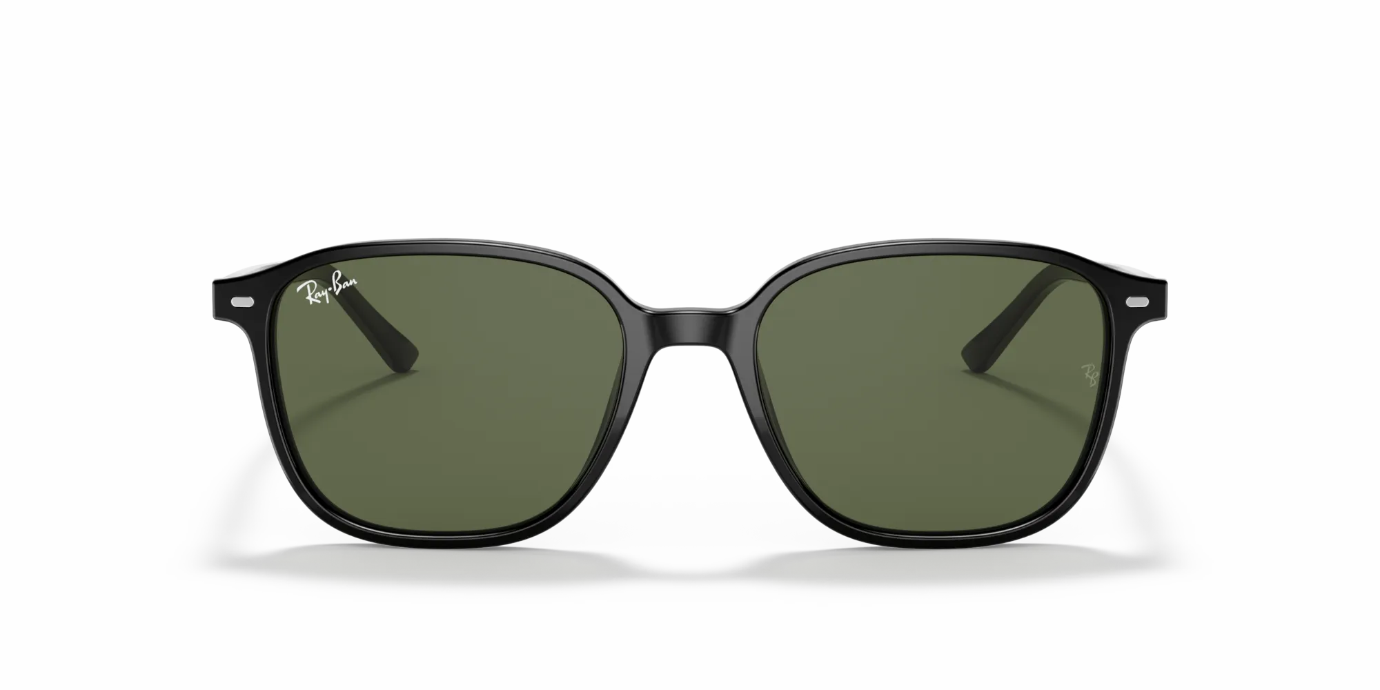 Ray - Ban RB2193 LEONARD 901/31 Occhiali da sole Acetato Nero G15 Squadrata Normale - immagine 3