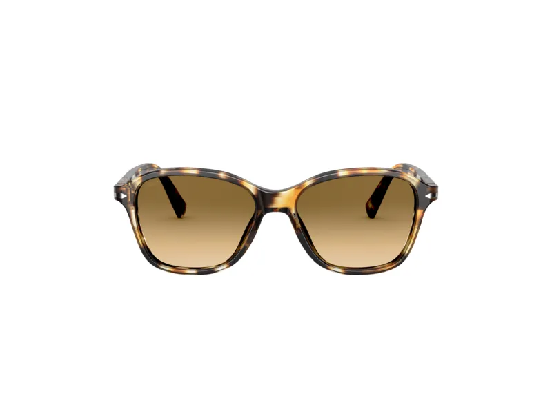 Persol PO3244S 112351 Occhiali da sole Plastica Miele Marrone Squadrata Sfumato - immagine 2
