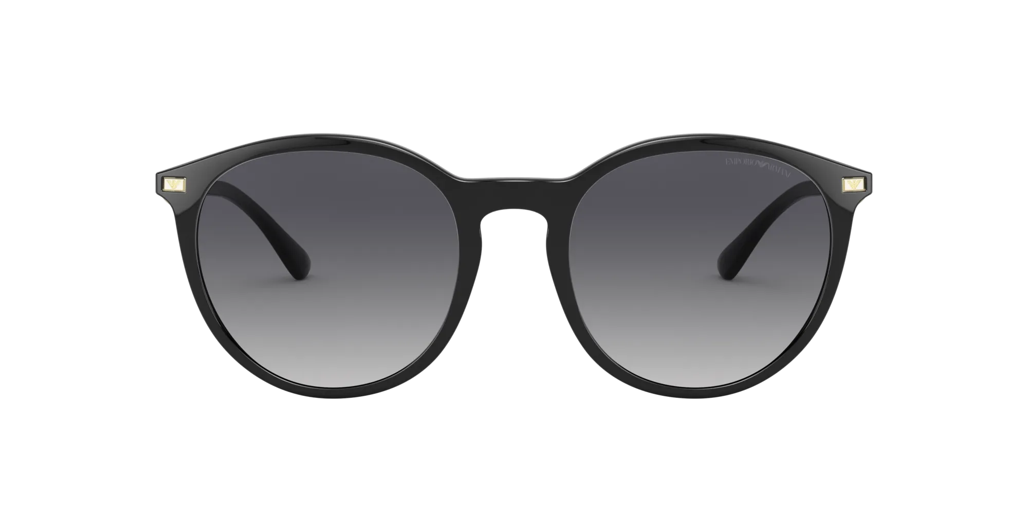 Emporio Armani EA4148 500187 Occhiali da sole Plastica Nero Grigio Pantos Sfumato - immagine 2