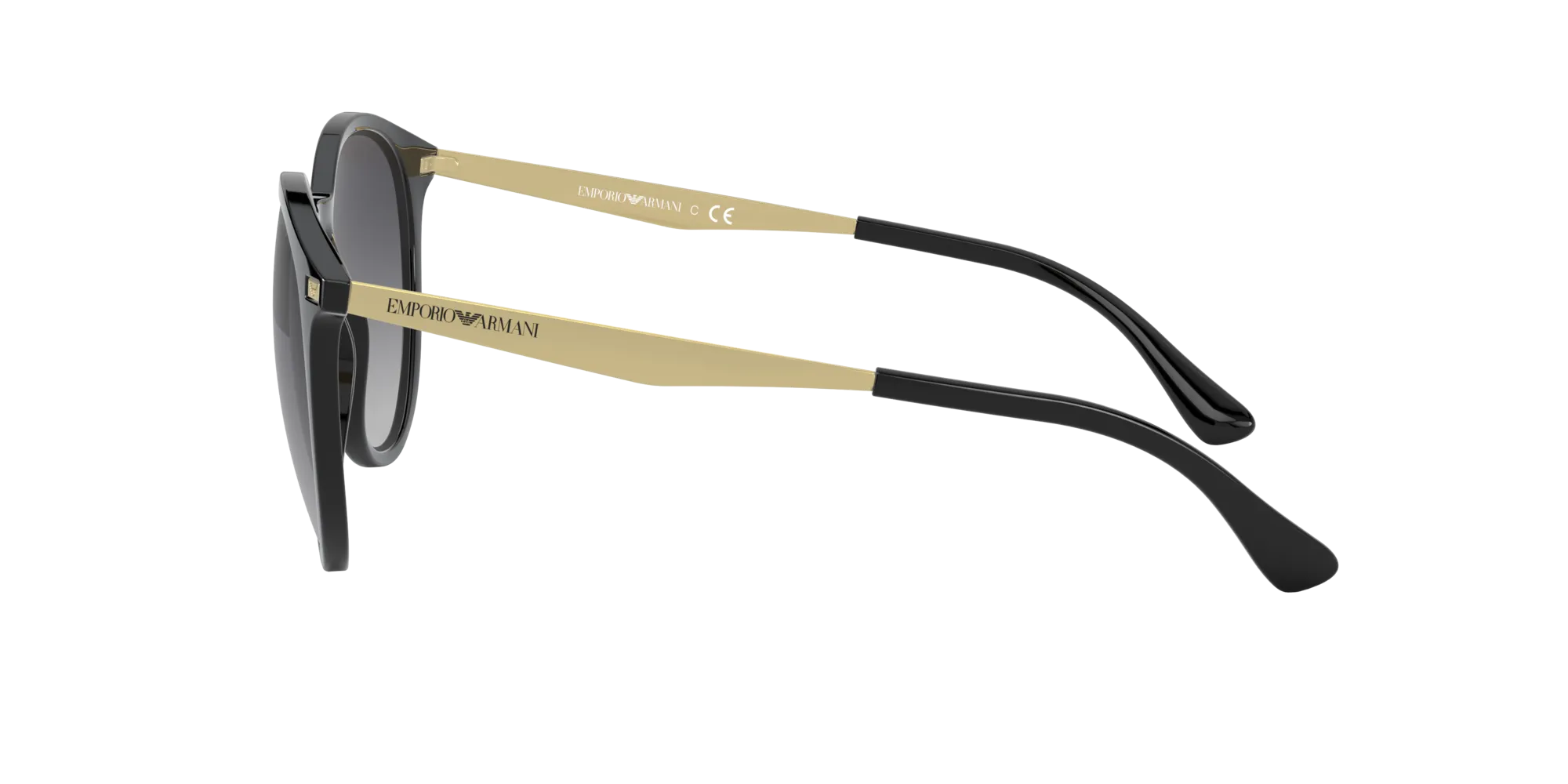Emporio Armani EA4148 500187 Occhiali da sole Plastica Nero Grigio Pantos Sfumato - immagine 3