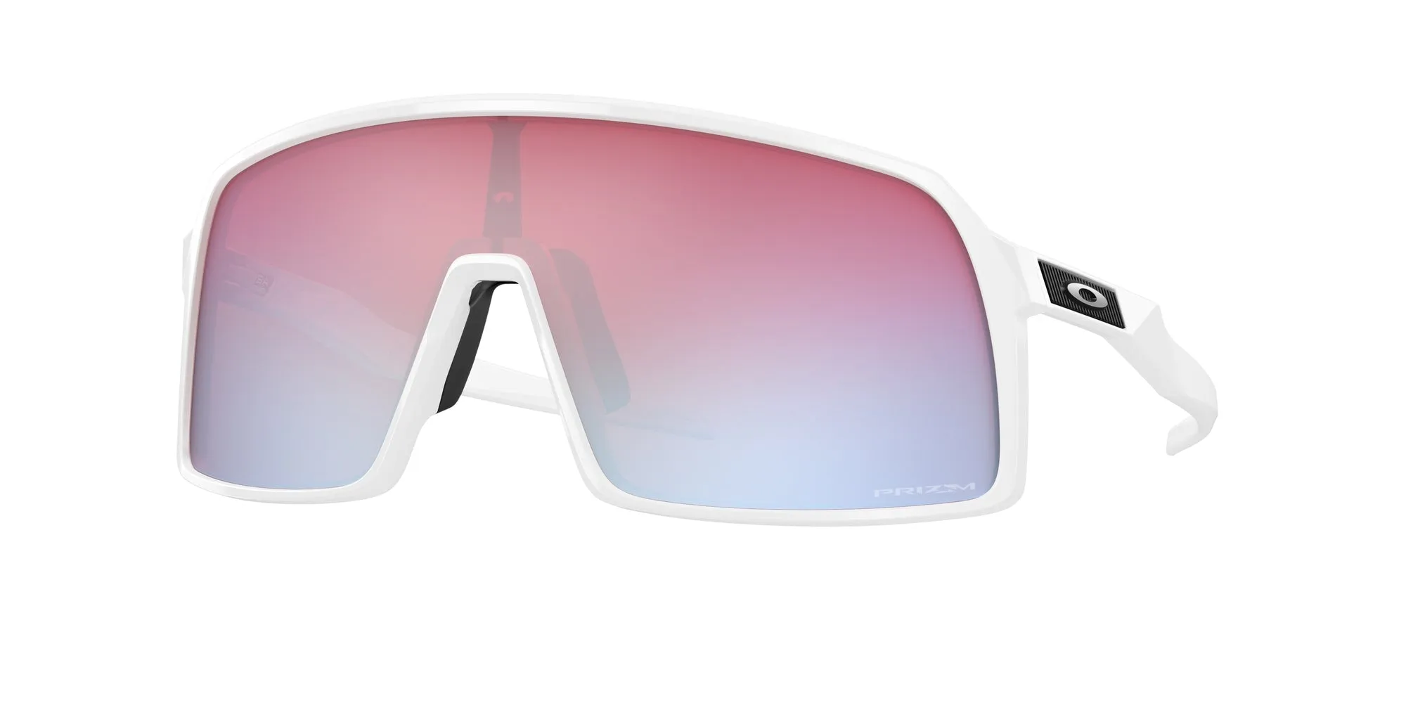 Oakley OO9406 SUTRO 940622 Occhiali da sole O_Matter Bianco Rosso Maschera Normale Prizm - immagine 1