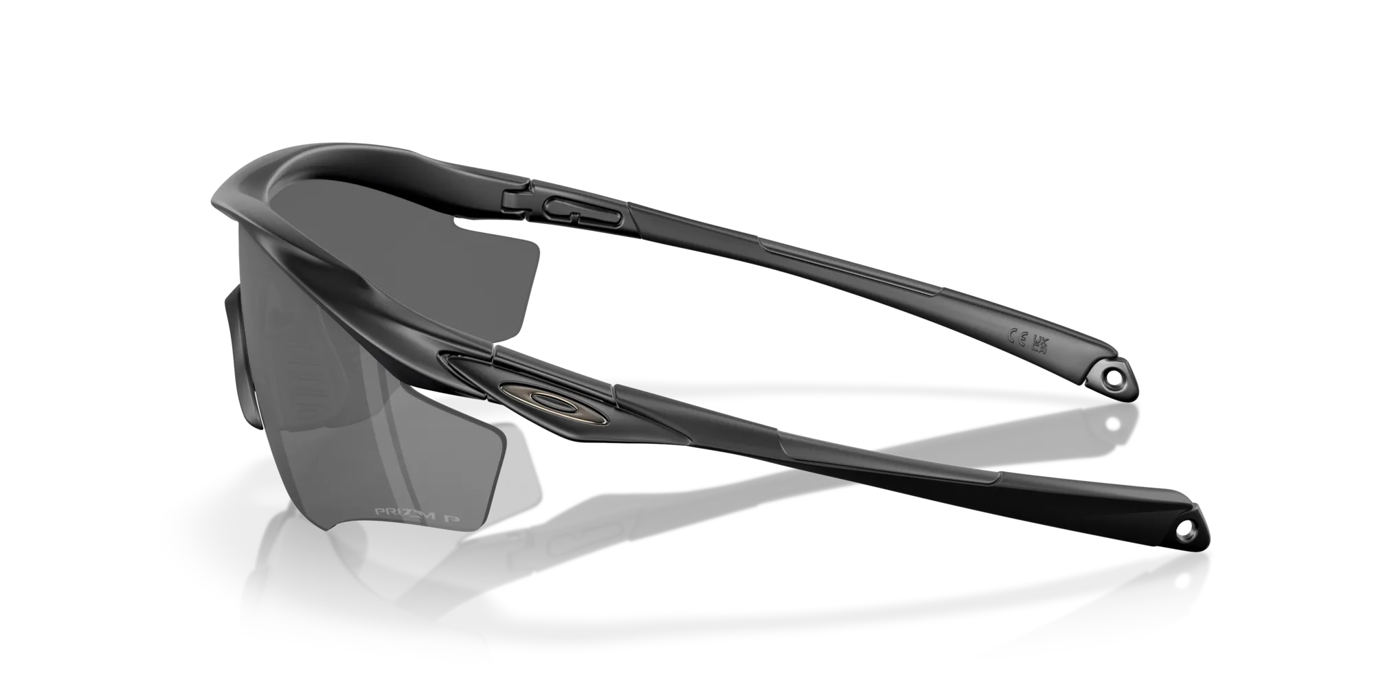 Oakley OO9343 M2 FRAME XL 934319 Occhiali da sole O_Matter Nero Grigio Maschera Polarizzata Prizm - immagine 4