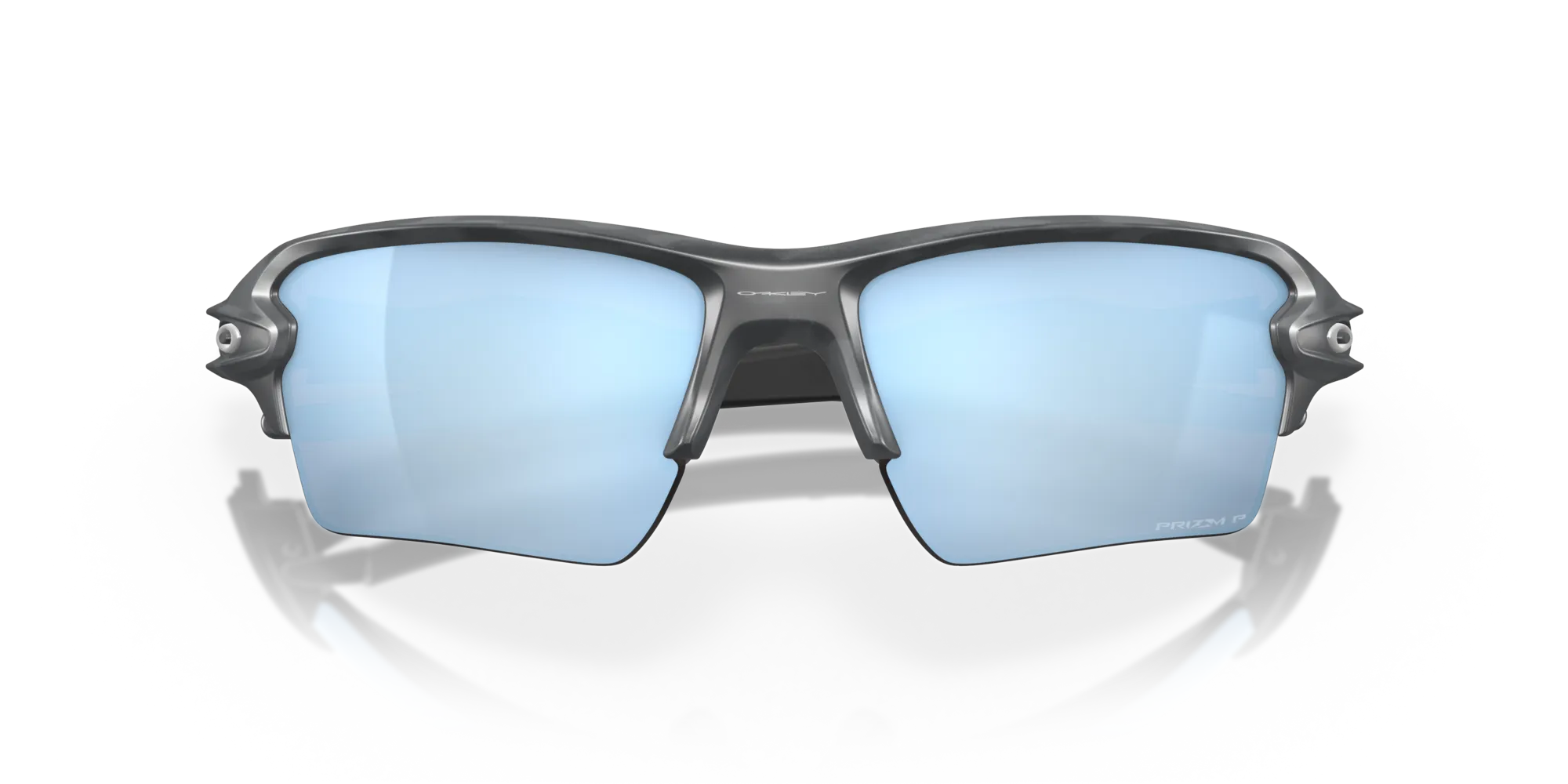 Oakley OO9188 FLAK 2.0 XL 9188G3 Occhiali da sole O_Matter Grigio Blu Squadrata Polarizzata Prizm - immagine 2