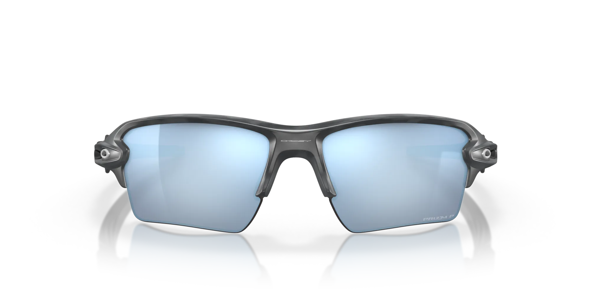 Oakley OO9188 FLAK 2.0 XL 9188G3 Occhiali da sole O_Matter Grigio Blu Squadrata Polarizzata Prizm - immagine 3