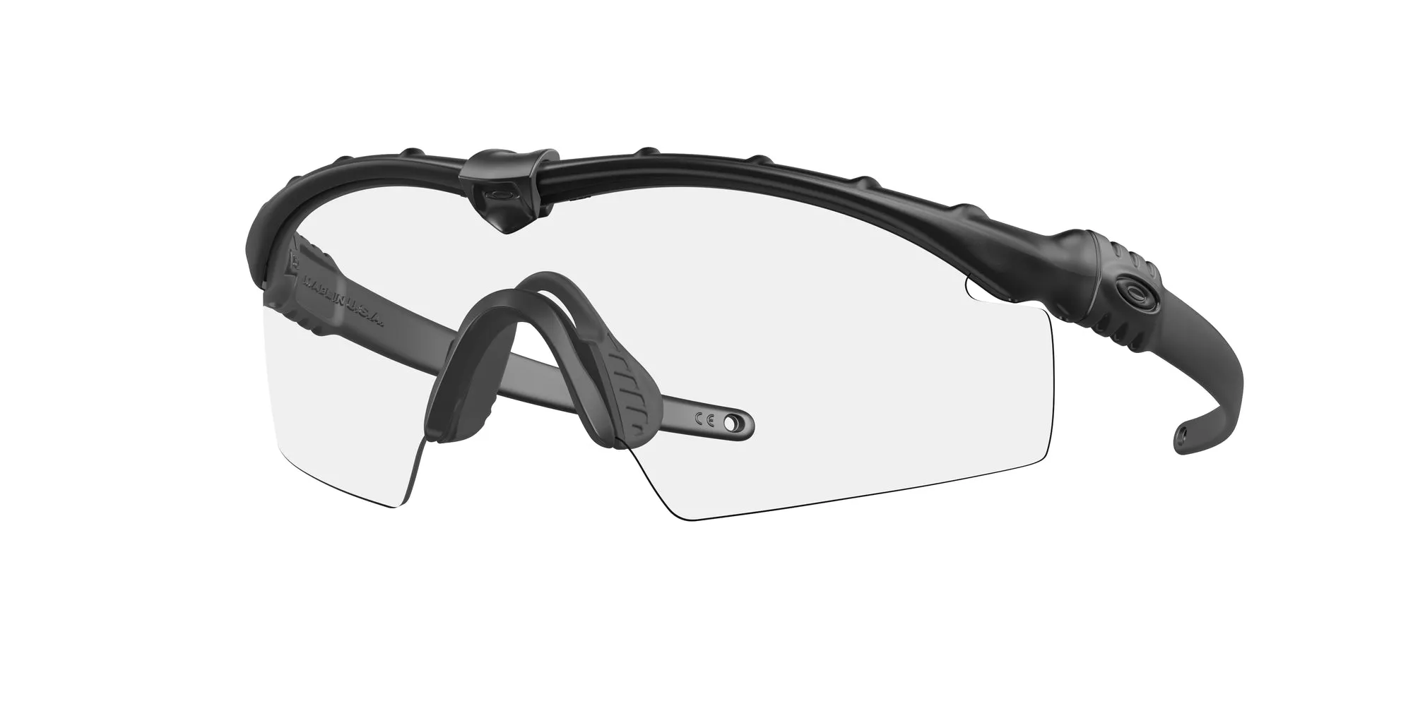 Oakley OO9146 SI BALLISTIC M FRAME 3.0 914652 Occhiali da sole O_Matter Nero Trasparente Maschera Normale Chiara - immagine 1