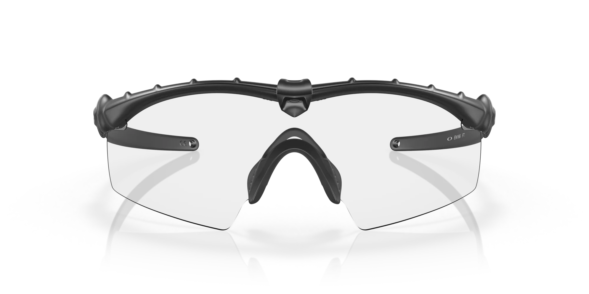 Oakley OO9146 SI BALLISTIC M FRAME 3.0 914652 Occhiali da sole O_Matter Nero Trasparente Maschera Normale Chiara - immagine 3