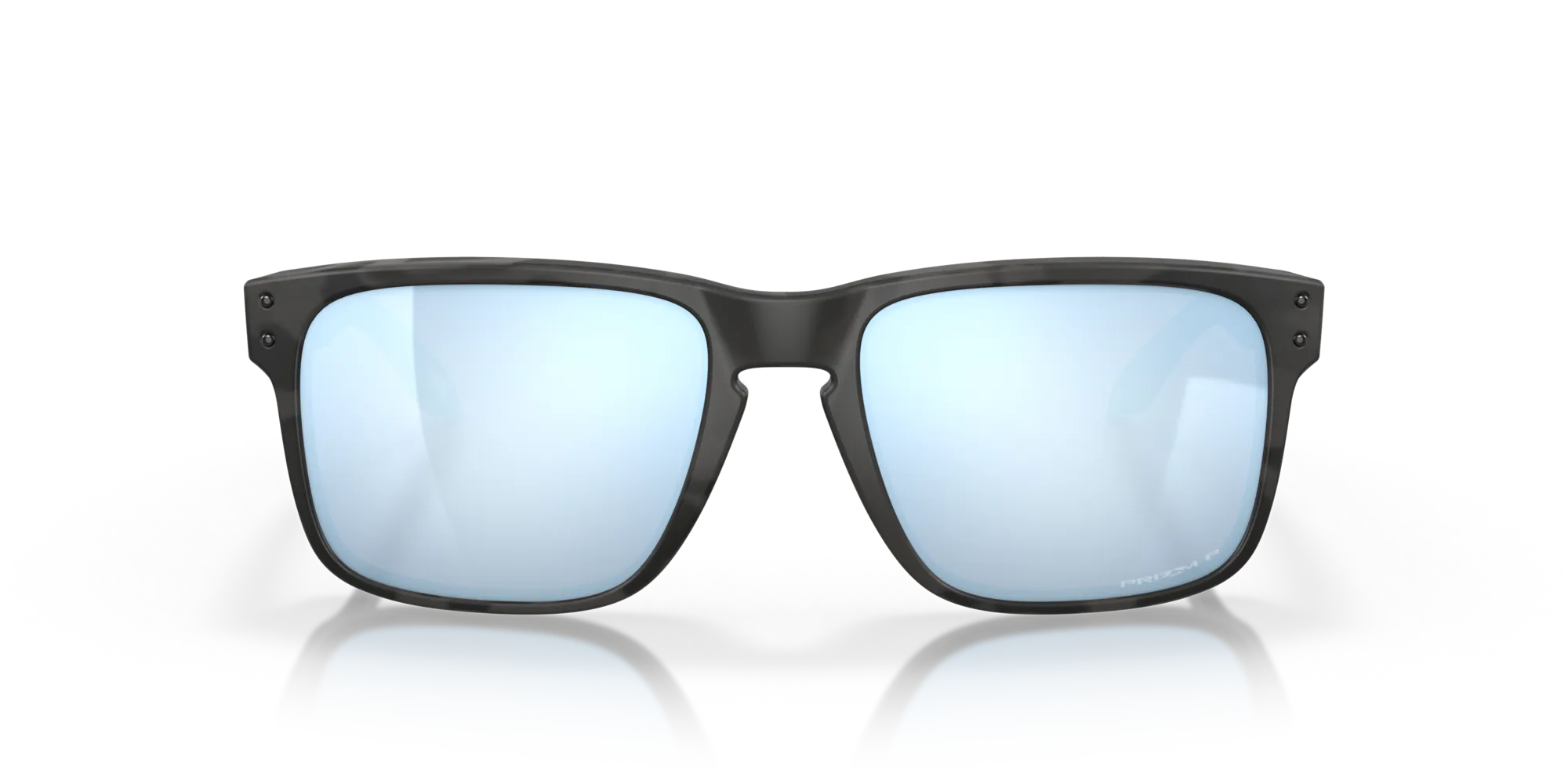 Oakley OO9102 HOLBROOK 9102T9 Occhiali da sole O_Matter Grigio Blu Squadrata Polarizzata Prizm - immagine 3
