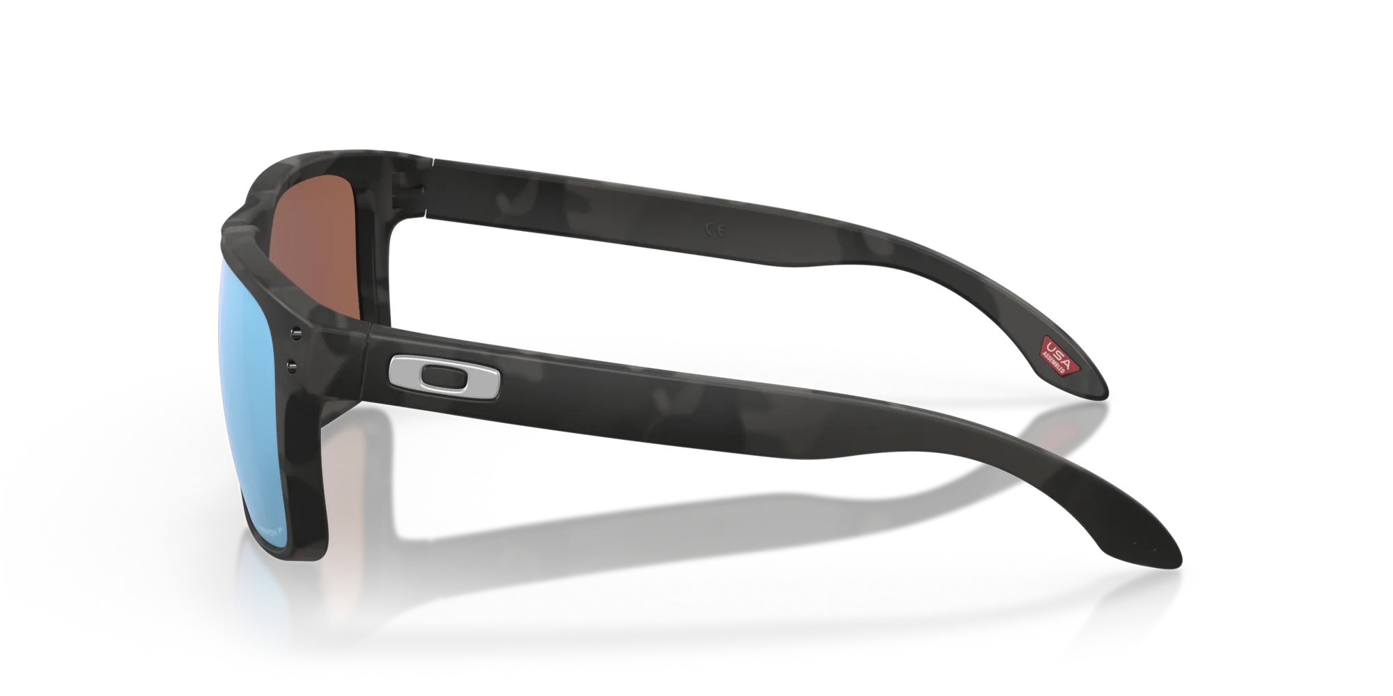 Oakley OO9102 HOLBROOK 9102T9 Occhiali da sole O_Matter Grigio Blu Squadrata Polarizzata Prizm - immagine 4