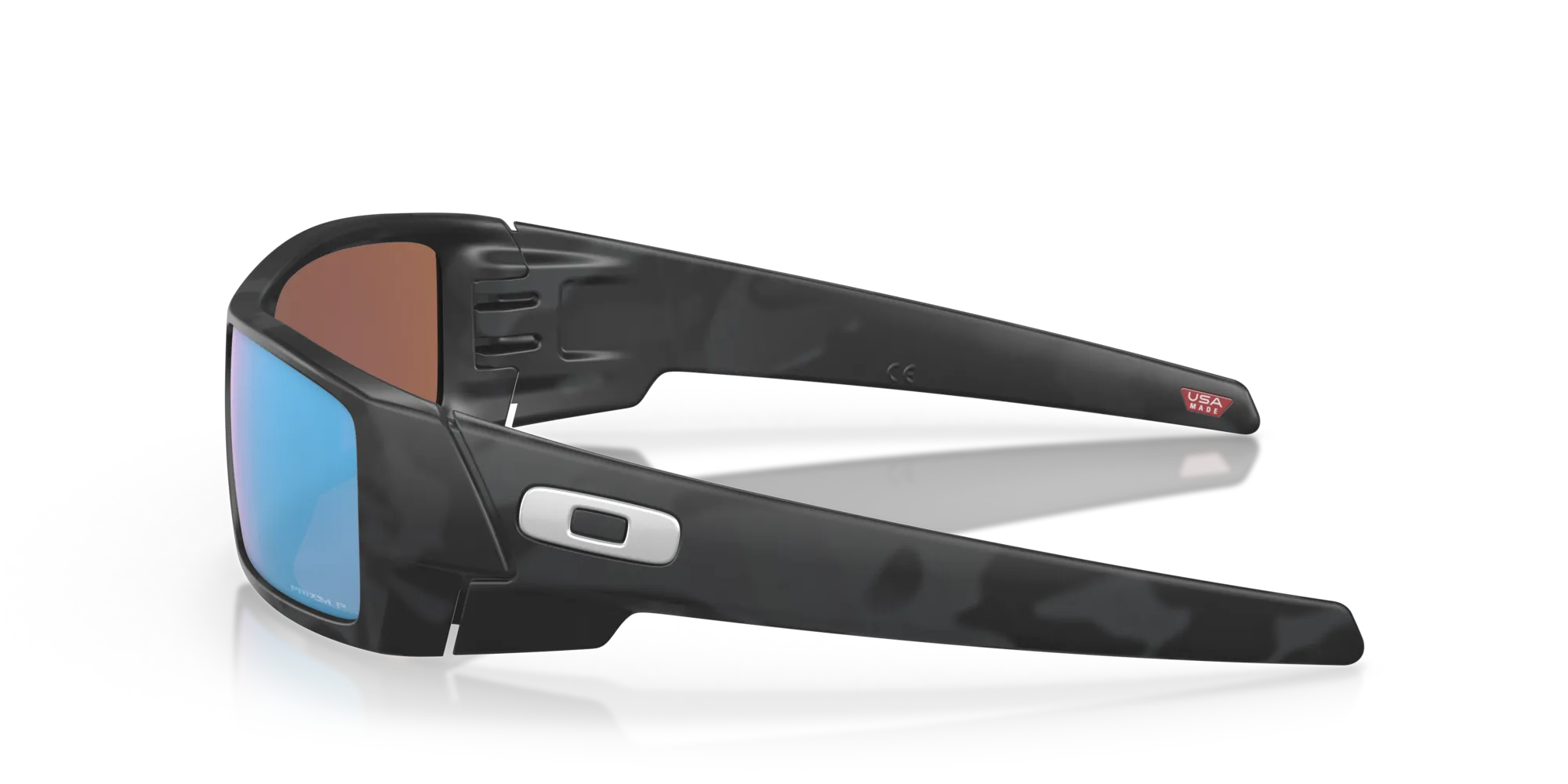 Oakley OO9014 GASCAN 901481 Occhiali da sole O_Matter Grigio Blu Squadrata Polarizzata Prizm - immagine 4