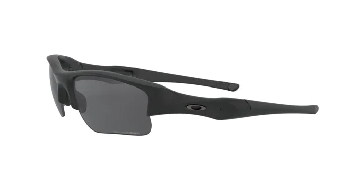 Oakley OO9009 FLAK JACKET XLJ 11-435 Occhiali da sole O_Matter Nero Grigio Squadrata Polarizzata - immagine 3