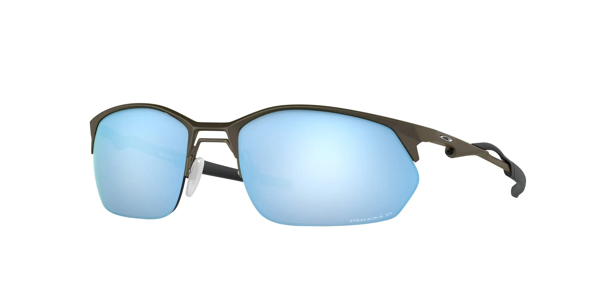 Oakley OO4145 WIRE TAP 2.0 414506 Occhiali da sole Metallo Grigio Blu Squadrata Polarizzata Prizm - immagine 1