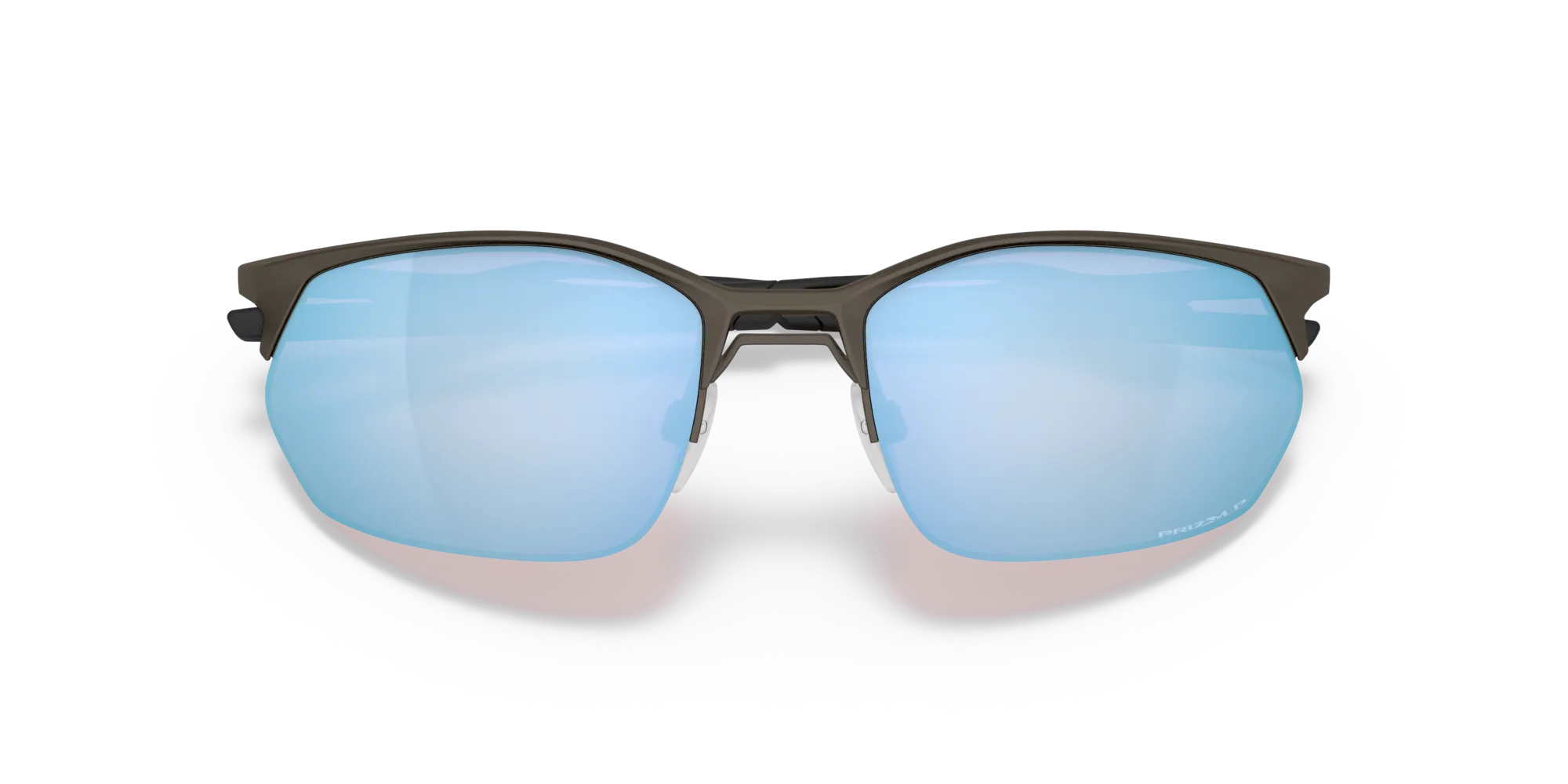 Oakley OO4145 WIRE TAP 2.0 414506 Occhiali da sole Metallo Grigio Blu Squadrata Polarizzata Prizm - immagine 2