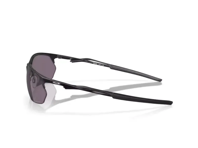 Oakley OO4145 WIRE TAP 2.0 414501 Occhiali da sole Metallo Nero Grigio Squadrata Normale Prizm - immagine 4