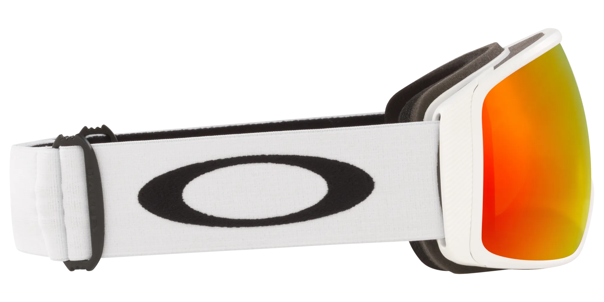 Oakley OO7104 FLIGHT TRACKER L 710411 Maschere da sci O_Matter Bianco Arancione Maschera Normale Prizm - immagine 2