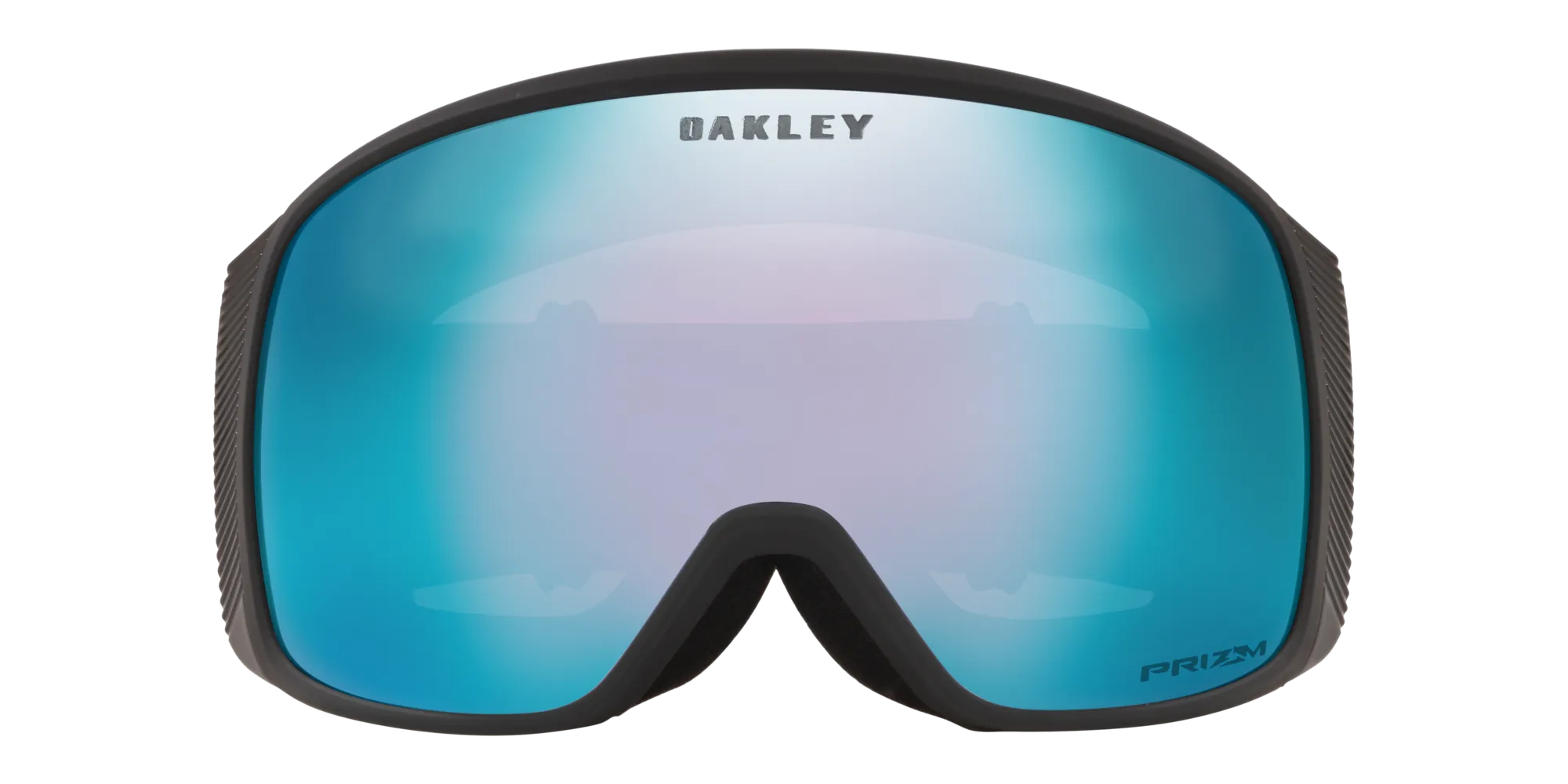 Oakley OO7104 FLIGHT TRACKER L 710408 Maschere da sci O_Matter Nero Blu Maschera Normale Prizm - immagine 2