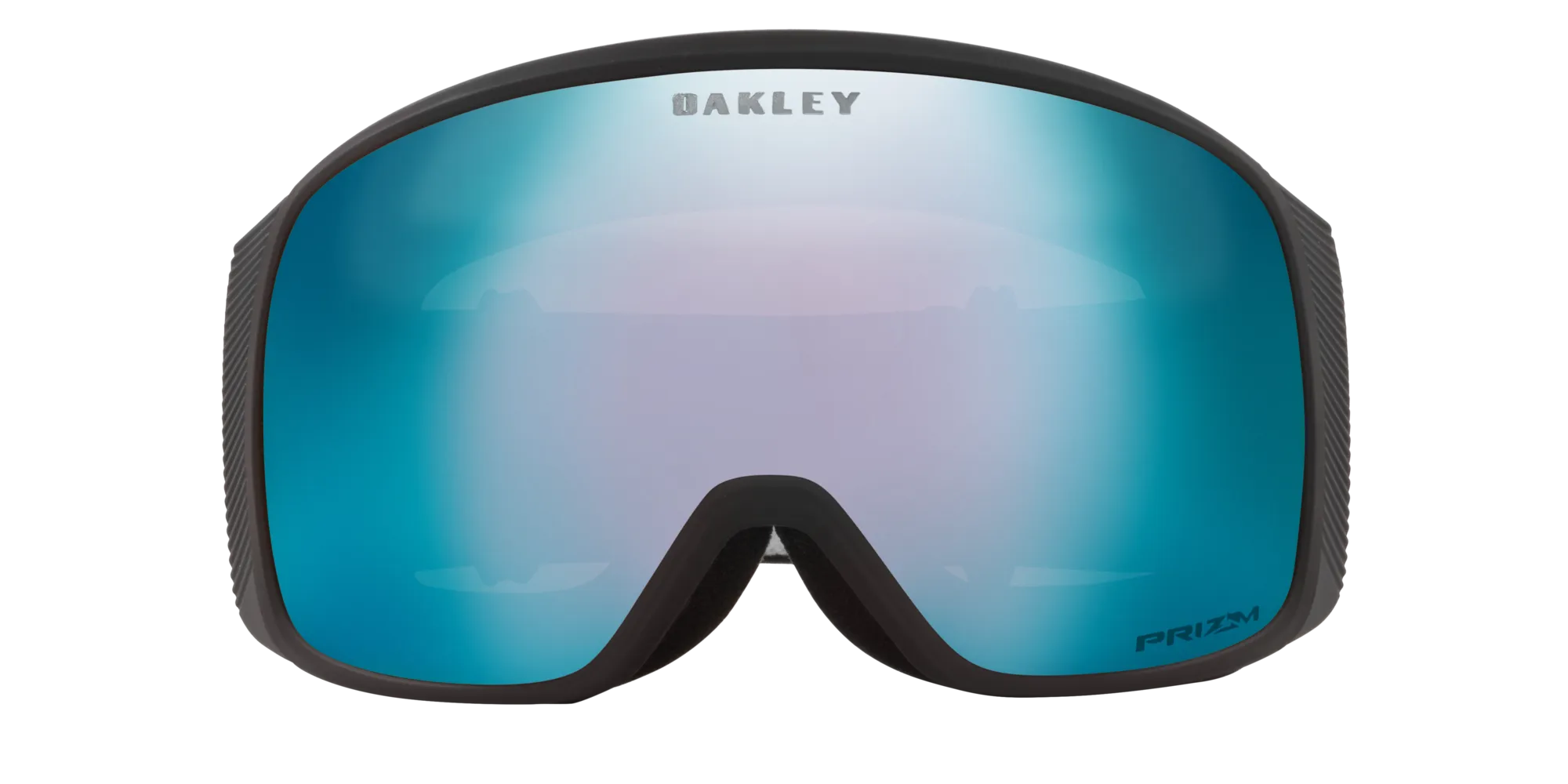 Oakley OO7104 FLIGHT TRACKER L 710406 Maschere da sci O_Matter Nero Blu Maschera Normale Prizm - immagine 2