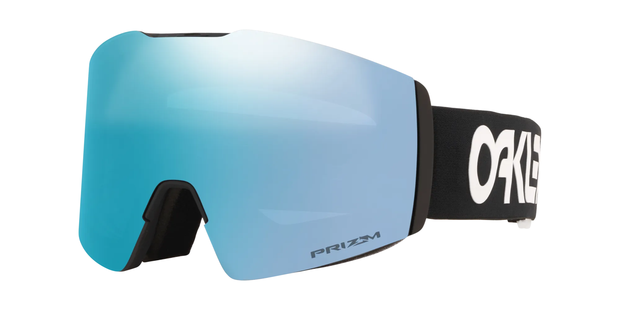 Oakley OO7099 FALL LINE L 709927 Maschere da sci O_Matter Nero Blu Maschera Normale Prizm - immagine 1