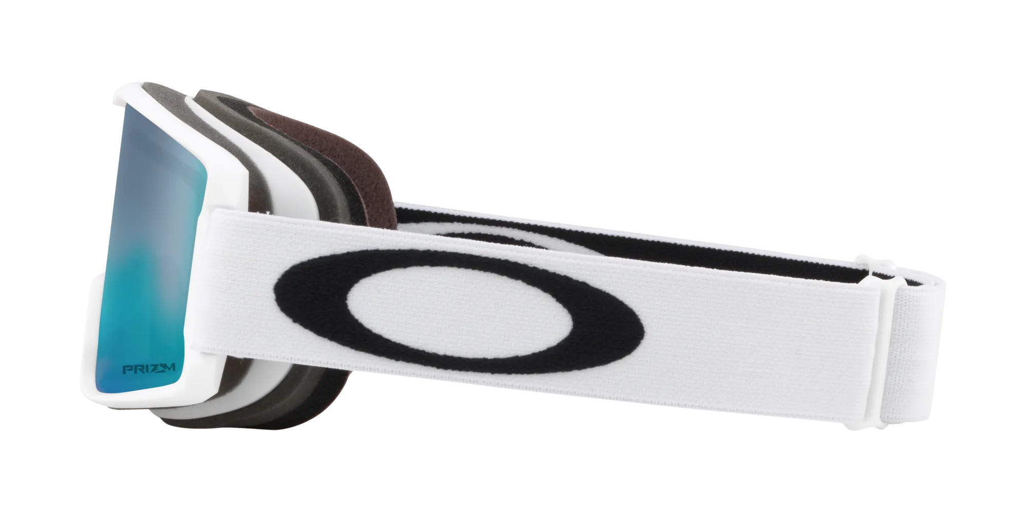 Oakley OO7095 LINE MINER S 709534 Maschere da sci O_Matter Bianco Blu Maschera Normale Prizm - immagine 3