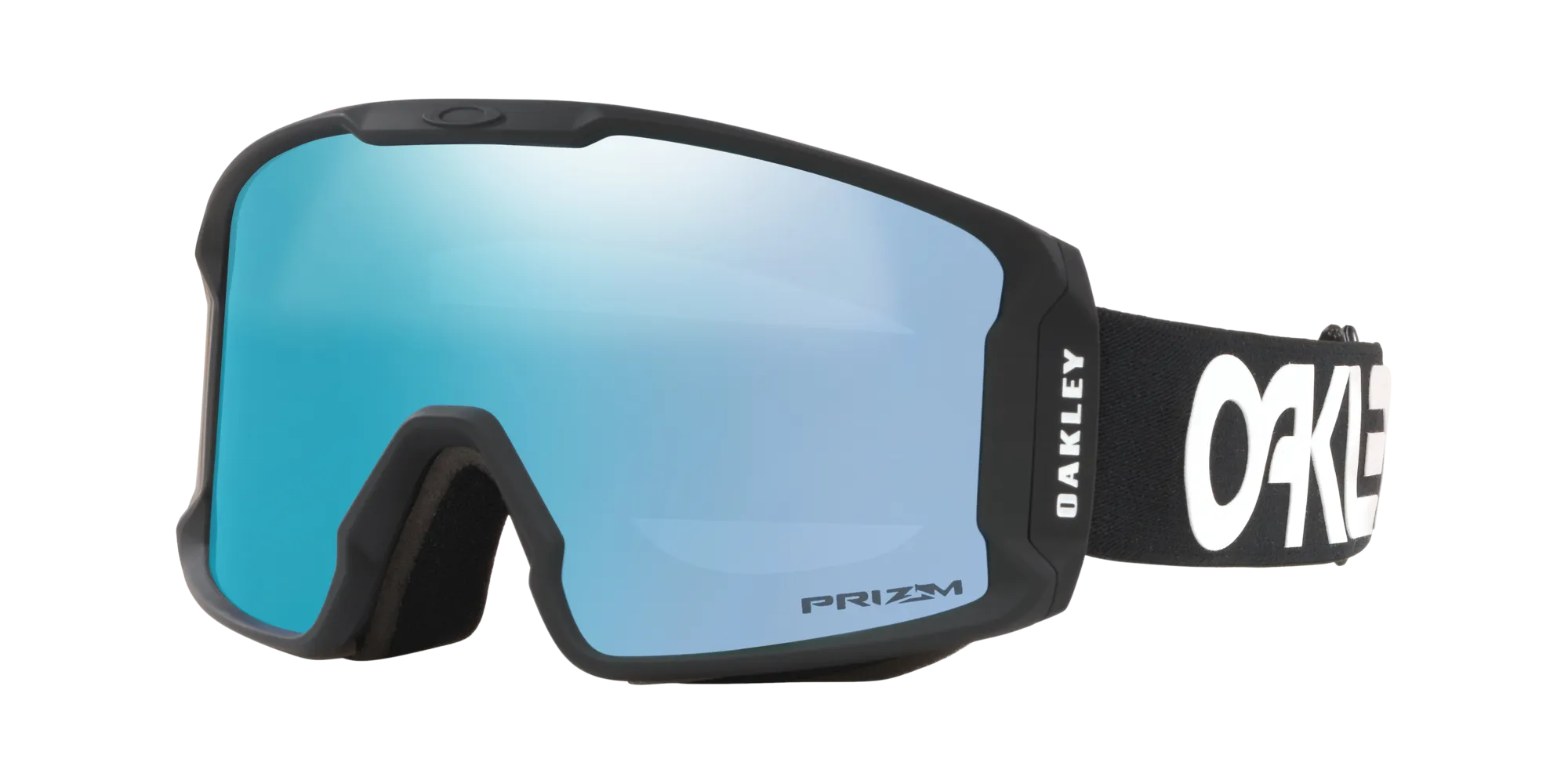 Oakley OO7093 LINE MINER M 709333 Maschere da sci O_Matter Nero Blu Maschera Normale Prizm - immagine 1