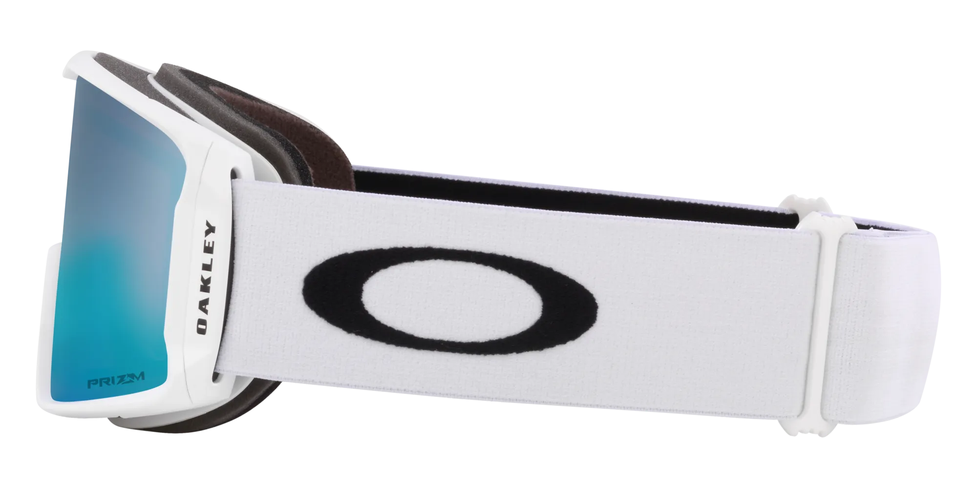 Oakley OO7070 LINE MINER L 707073 Maschere da sci O_Matter Bianco Blu Maschera Normale Prizm - immagine 3