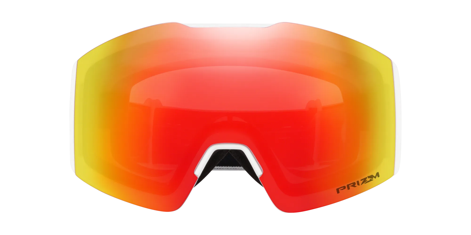 Oakley OO7103 FALL LINE M 710314 Maschere da sci O_Matter Bianco Arancione Maschera Normale Prizm - immagine 2