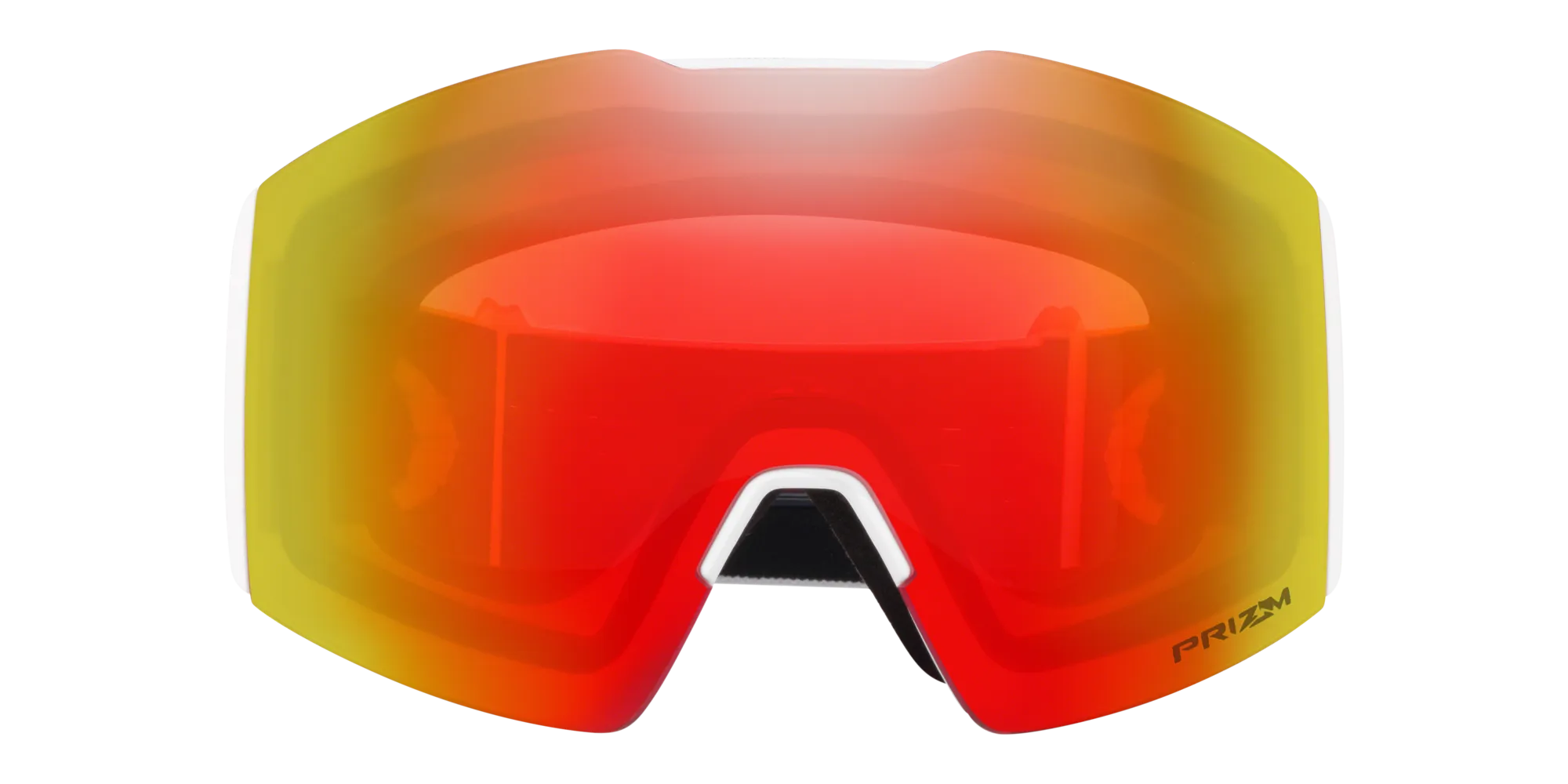 Oakley OO7099 FALL LINE L 709907 Maschere da sci O_Matter Bianco Arancione Maschera Normale Prizm - immagine 2