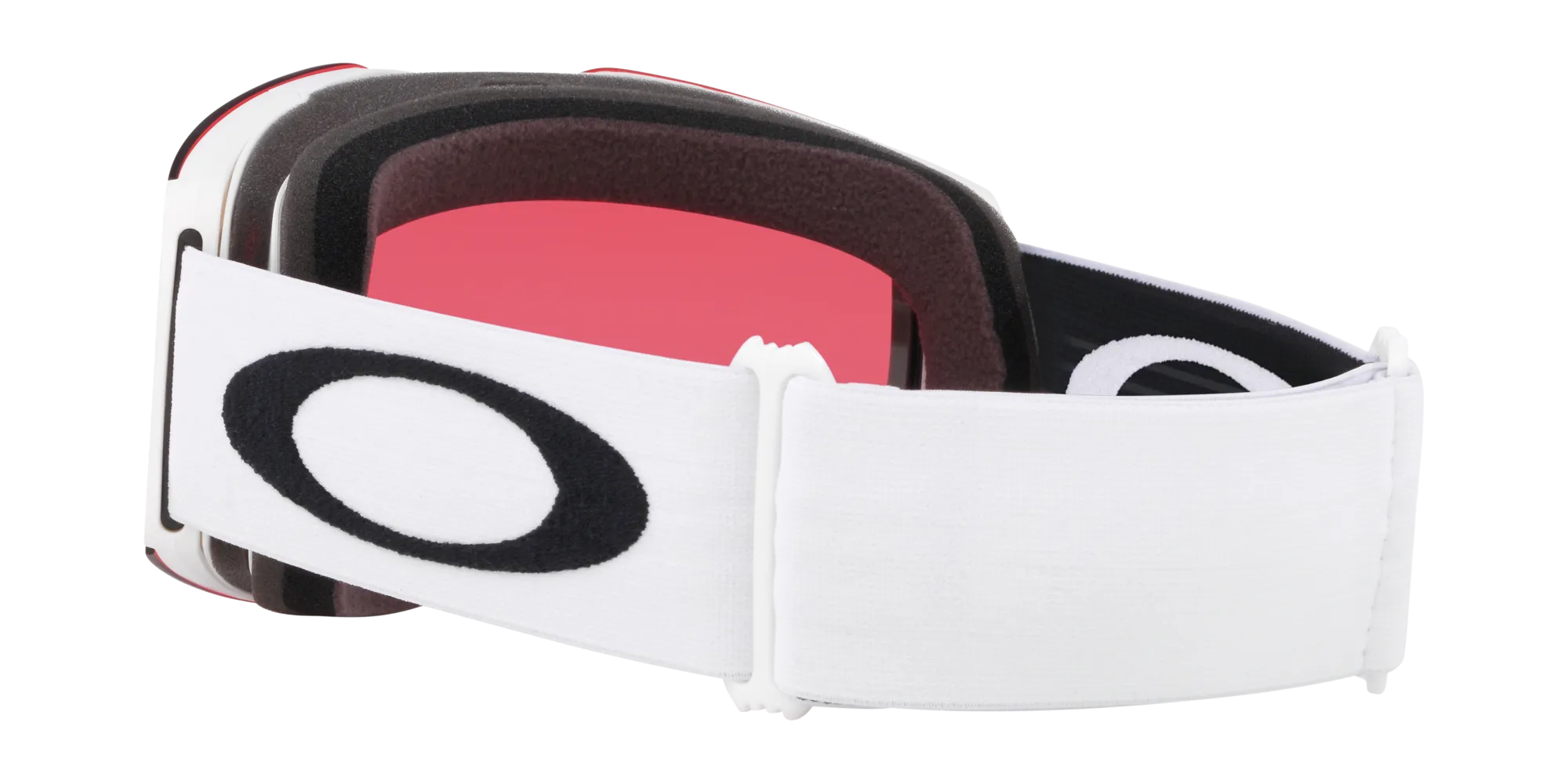Oakley OO7099 FALL LINE L 709907 Maschere da sci O_Matter Bianco Arancione Maschera Normale Prizm - immagine 4