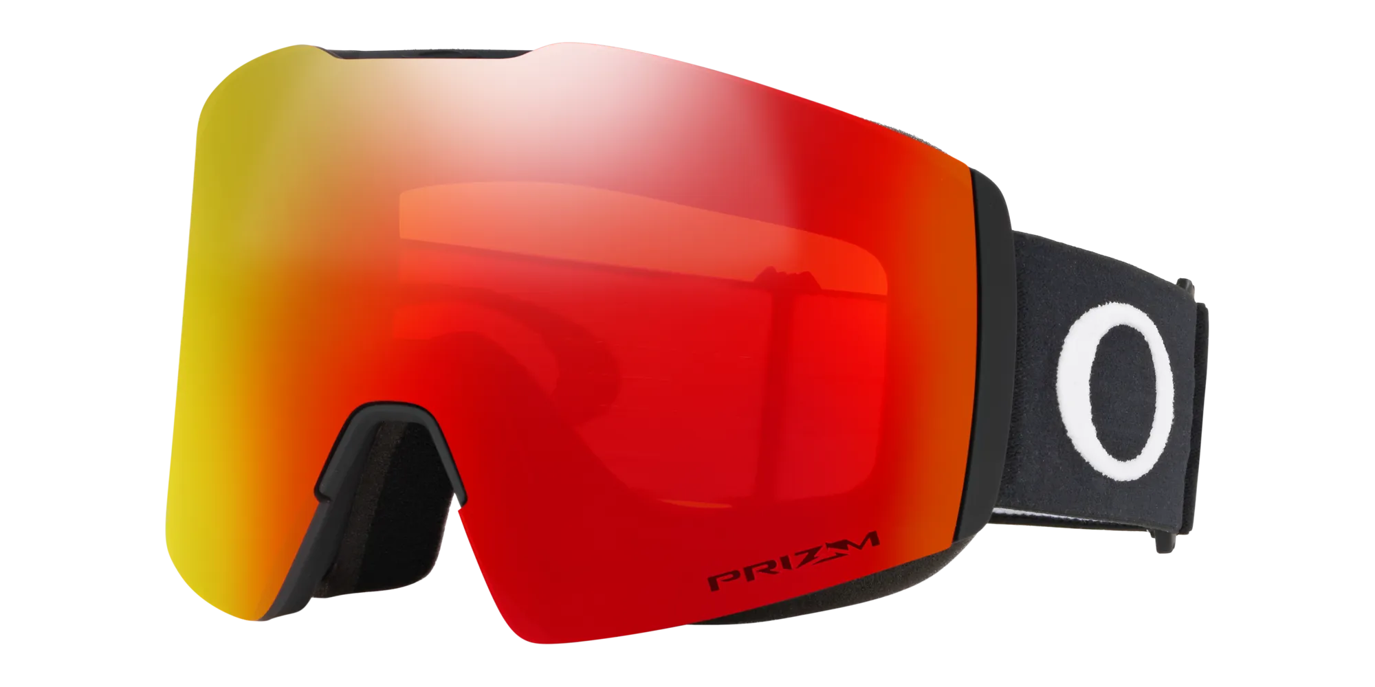 Oakley OO7099 FALL LINE L 709902 Maschere da sci O_Matter Nero Arancione Maschera Normale Prizm - immagine 1
