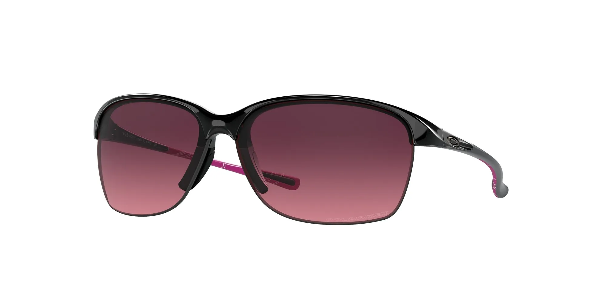 Oakley OO9191 UNSTOPPABLE 919110 Occhiali da sole O_Matter Nero Rosa Squadrata Polarizzata Sfumato - immagine 1