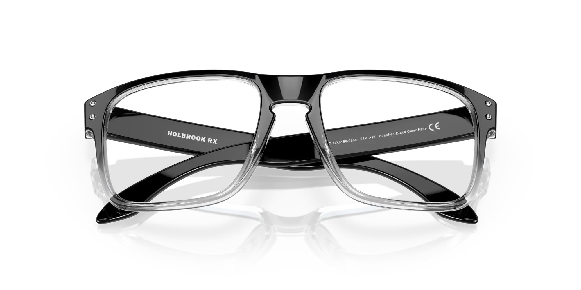 Oakley OX8156 Holbrook rx 815606 Montature da vista Plastica Nero Squadrata - immagine 2