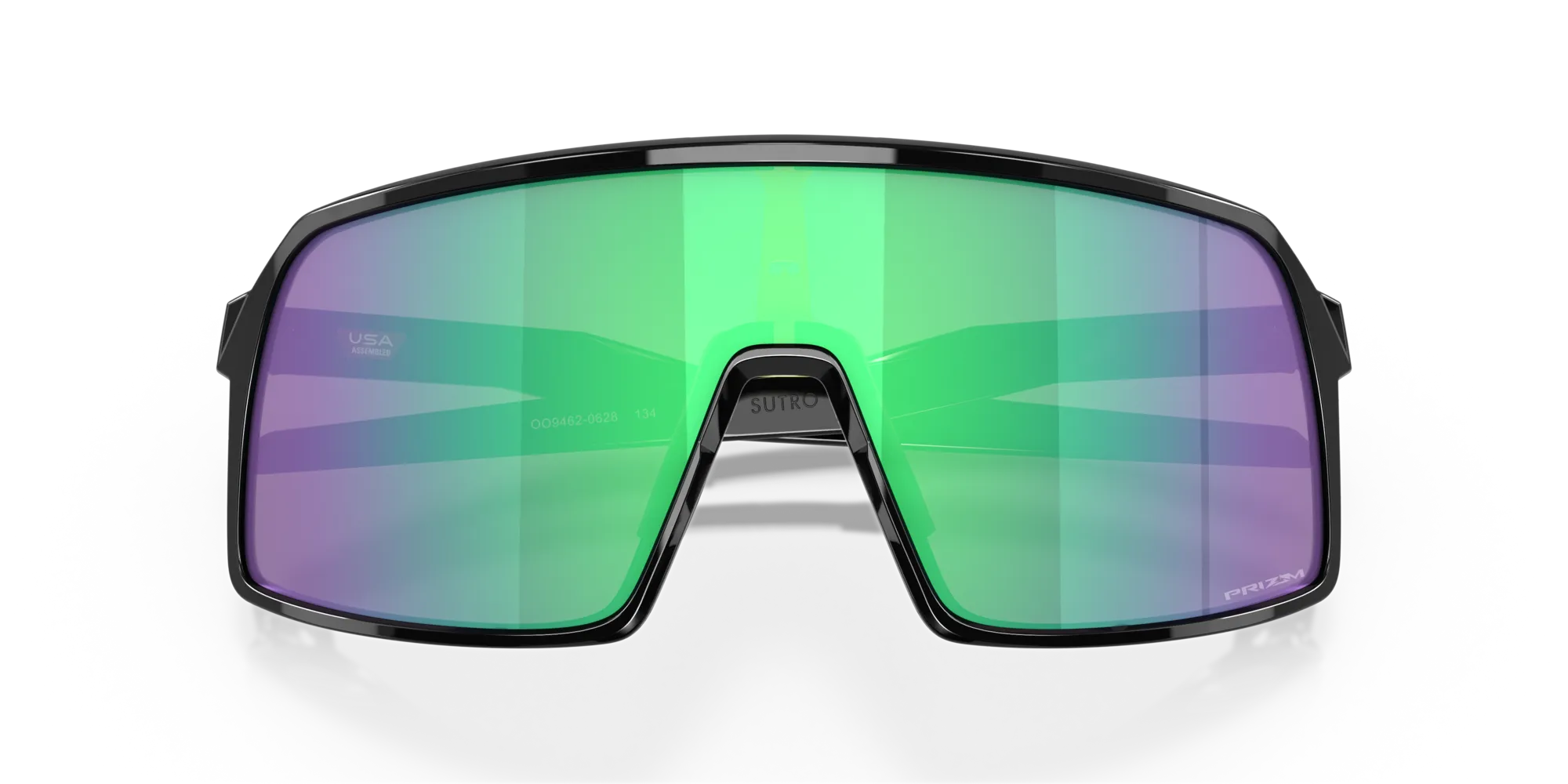 Oakley OO9462 SUTRO S 946206 Occhiali da sole O_Matter Nero Verde Maschera Normale Prizm - immagine 2