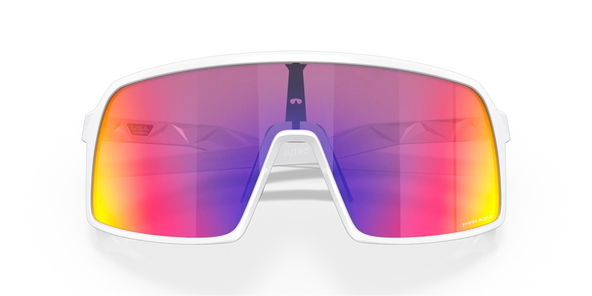 Oakley OO9462 SUTRO S 946205 Occhiali da sole O_Matter Bianco Viola Maschera Normale Prizm - immagine 2