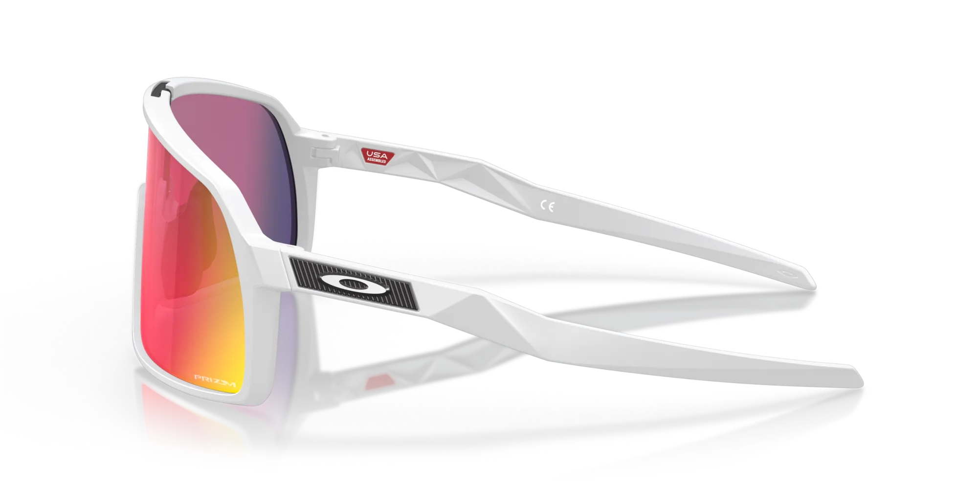 Oakley OO9462 SUTRO S 946205 Occhiali da sole O_Matter Bianco Viola Maschera Normale Prizm - immagine 4