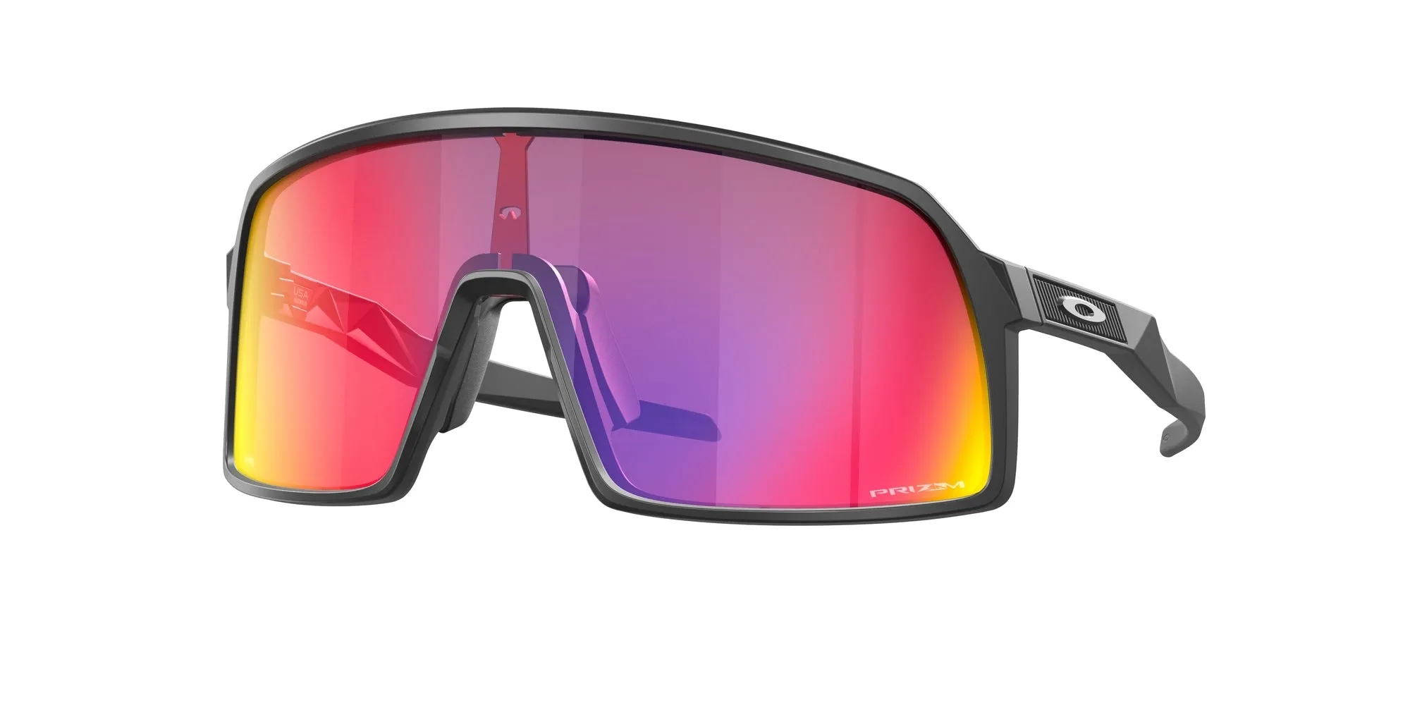 Oakley OO9462 SUTRO S 946204 Occhiali da sole Iniettato Nero Viola Maschera Normale Prizm - immagine 1