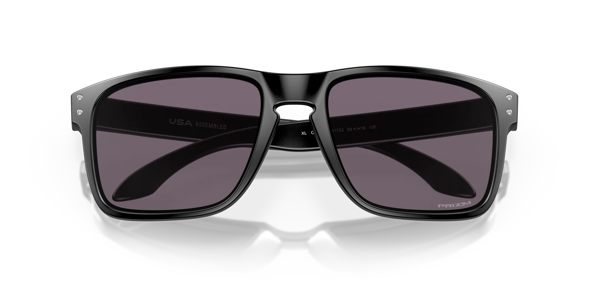 Oakley OO9417 HOLBROOK XL 941722 Occhiali da sole O_Matter Nero Grigio Squadrata Normale Prizm - immagine 2