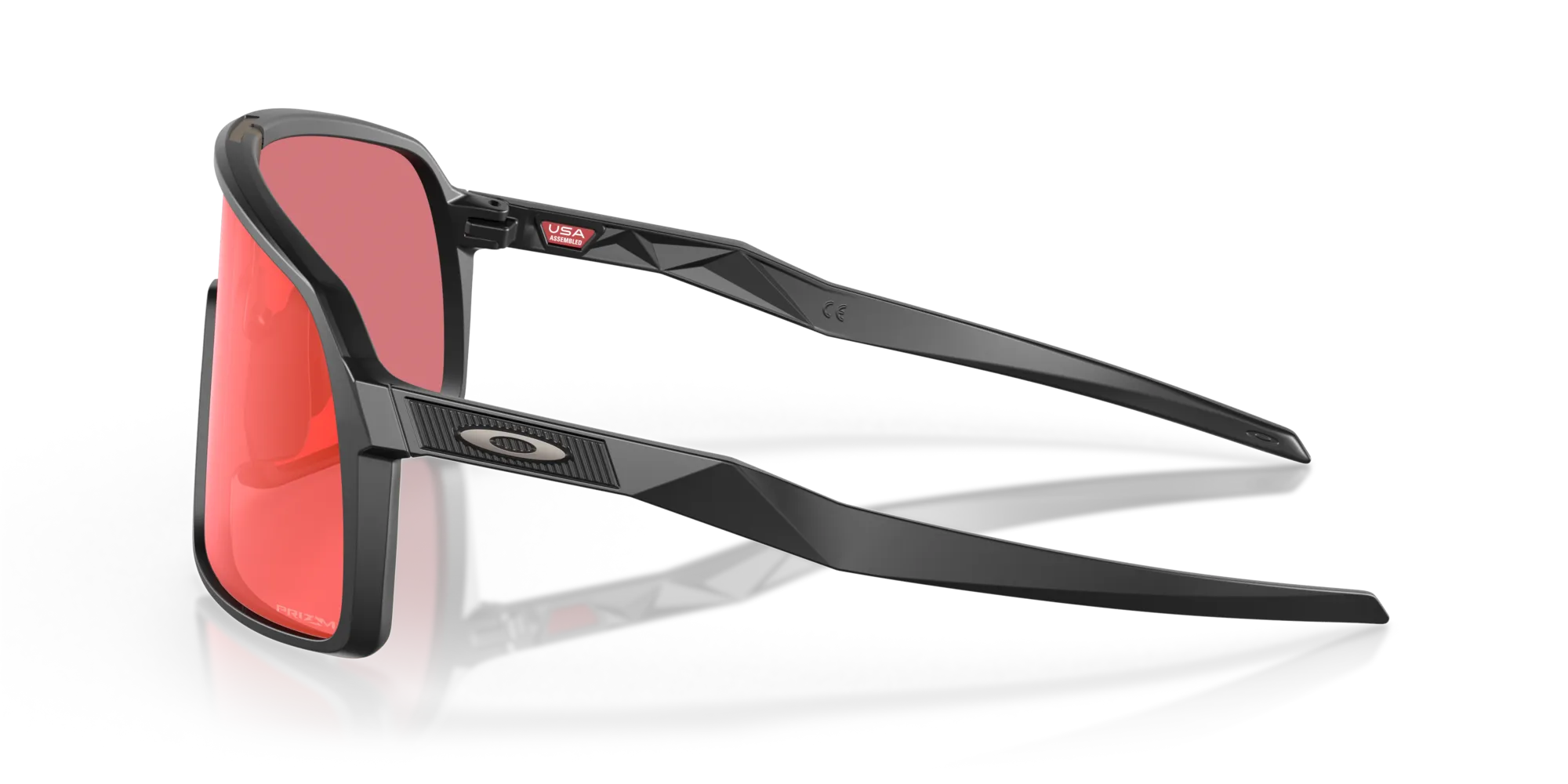Oakley OO9406 SUTRO 940611 Occhiali da sole O_Matter Nero Rosso Maschera Normale Prizm - immagine 4