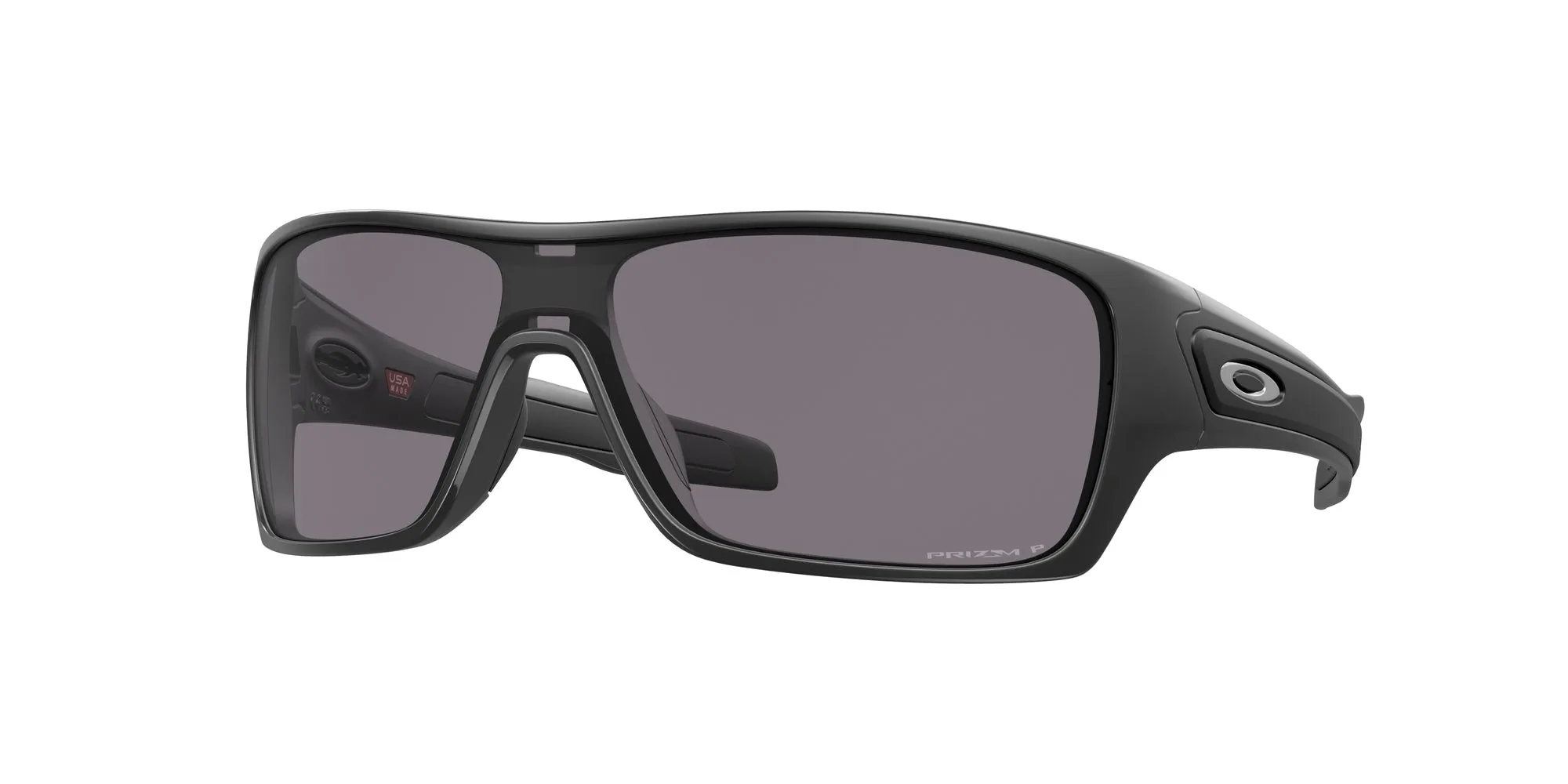 Oakley OO9307 TURBINE ROTOR 930728 Occhiali da sole O_Matter Nero Grigio Maschera Polarizzata Prizm - immagine 1