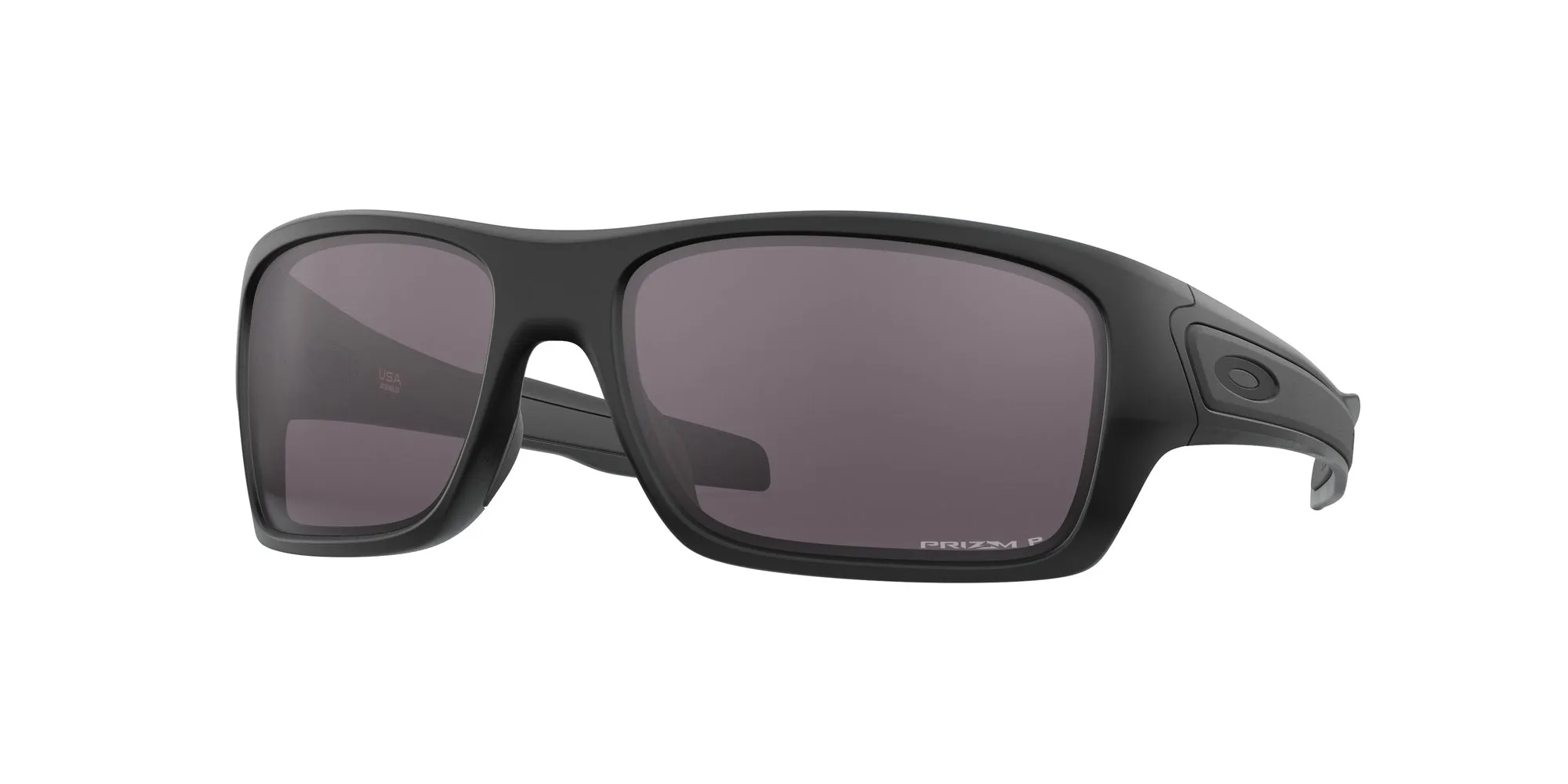 Oakley OO9263 TURBINE 926362 Occhiali da sole O_Matter Nero Grigio Squadrata Polarizzata Prizm - immagine 1