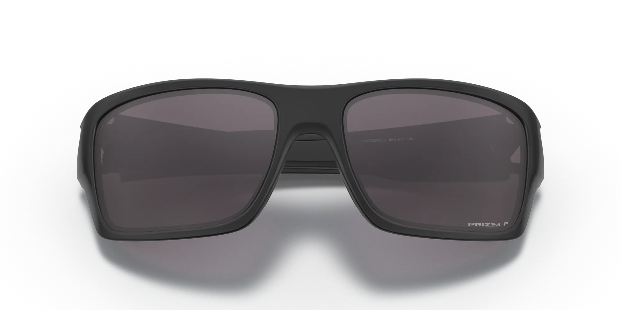 Oakley OO9263 TURBINE 926362 Occhiali da sole O_Matter Nero Grigio Squadrata Polarizzata Prizm - immagine 2