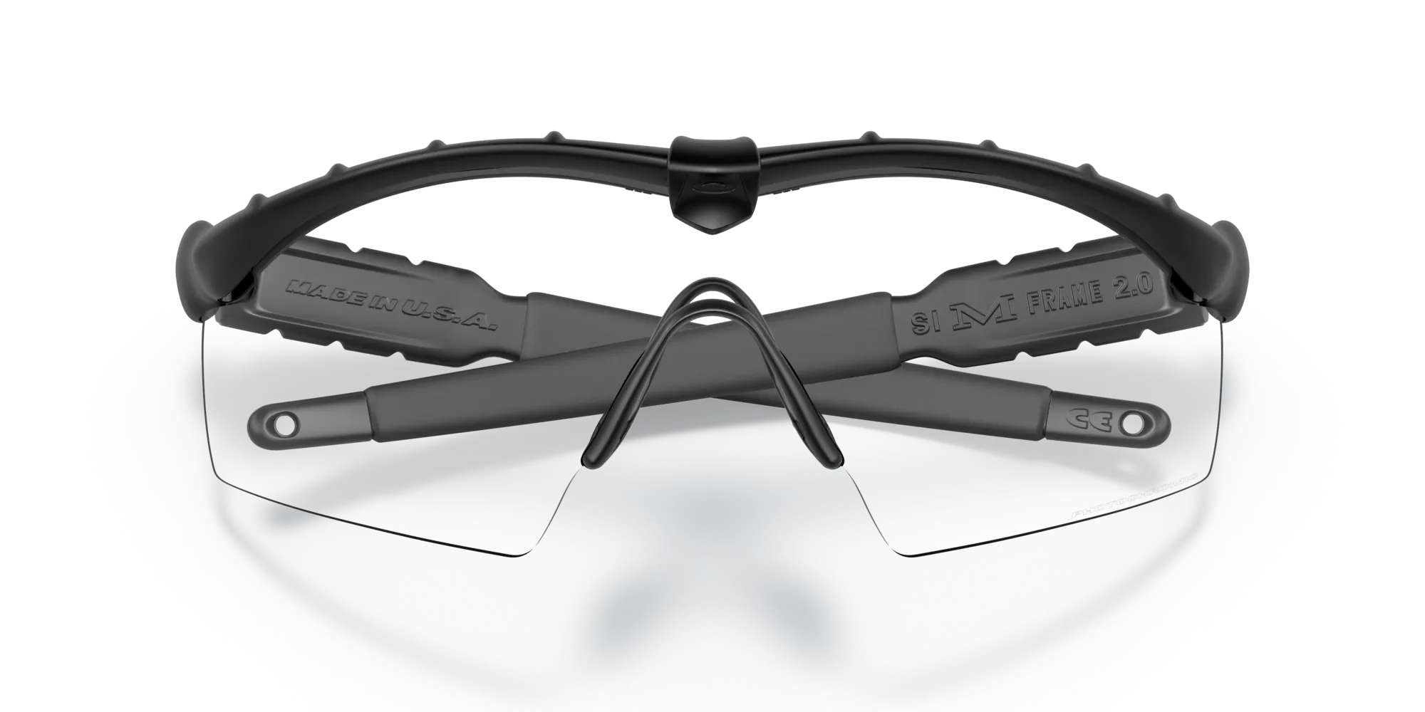 Oakley OO9213 SI M FRAME 2.0 921304 Occhiali da sole O_Matter Nero Trasparente Maschera Normale Chiara - immagine 2