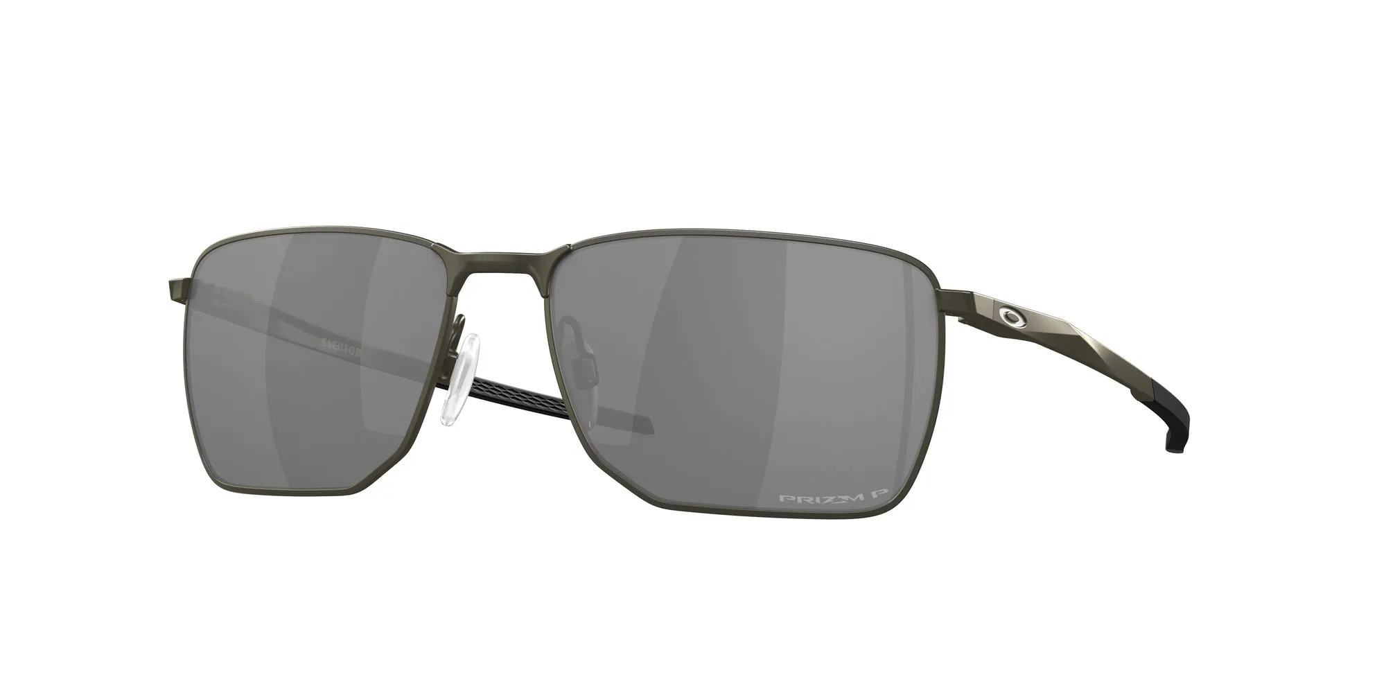 Oakley OO4142 EJECTOR 414203 Occhiali da sole Metallo Nero Grigio Squadrata Polarizzata Prizm - immagine 1