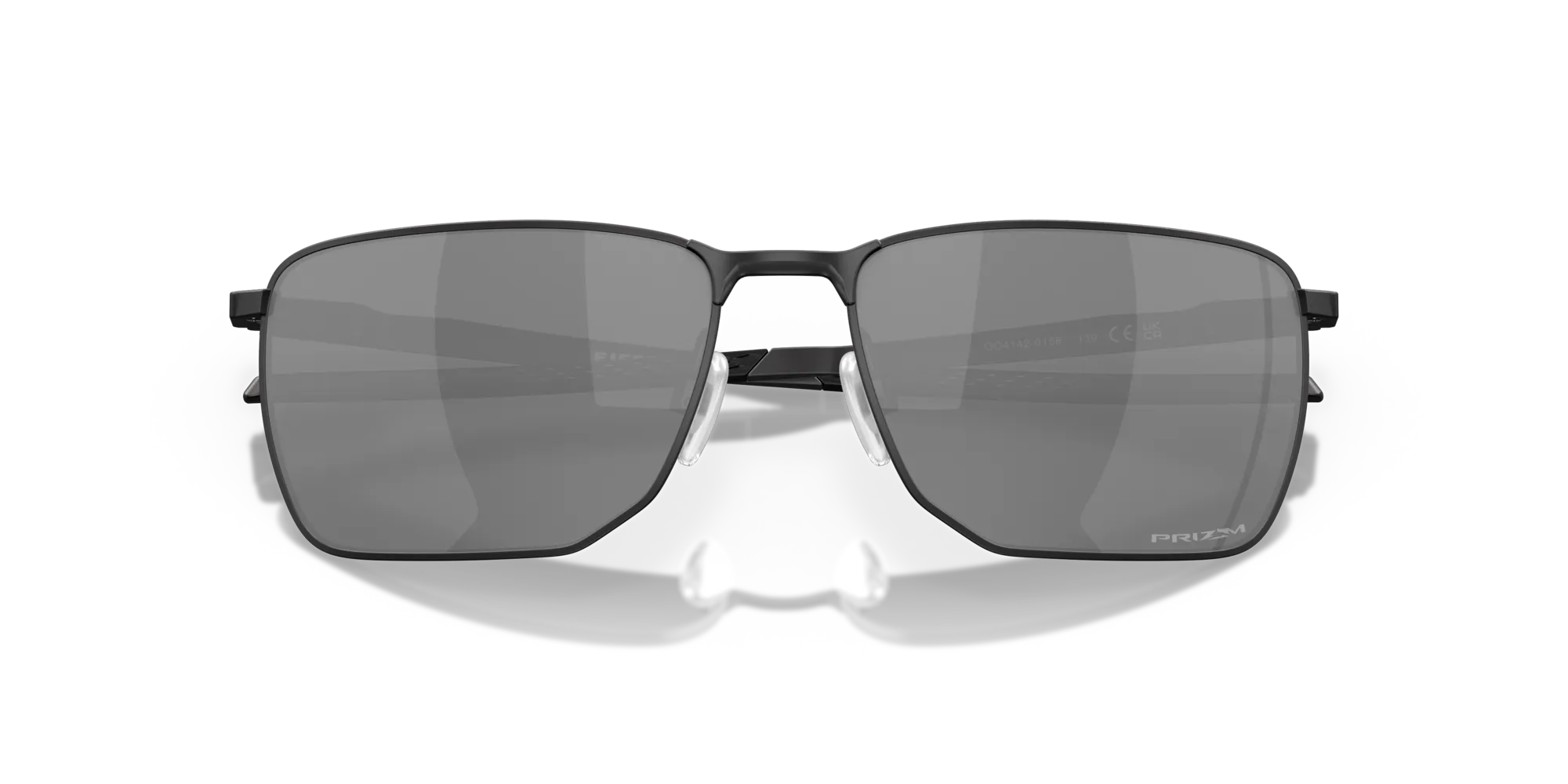 Oakley OO4142 EJECTOR 414201 Occhiali da sole Metallo Nero Grigio Squadrata Normale Prizm - immagine 2
