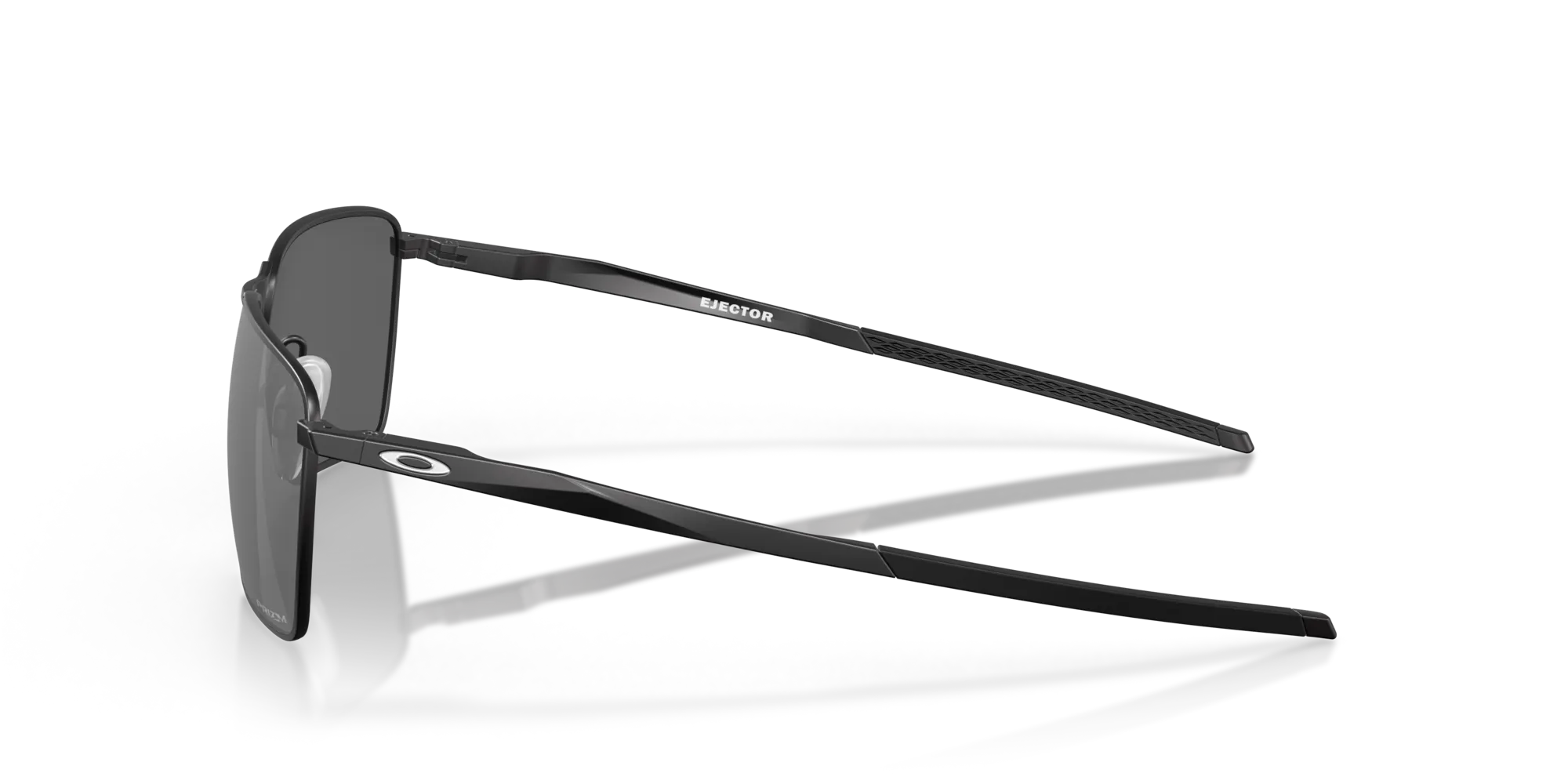 Oakley OO4142 EJECTOR 414201 Occhiali da sole Metallo Nero Grigio Squadrata Normale Prizm - immagine 4