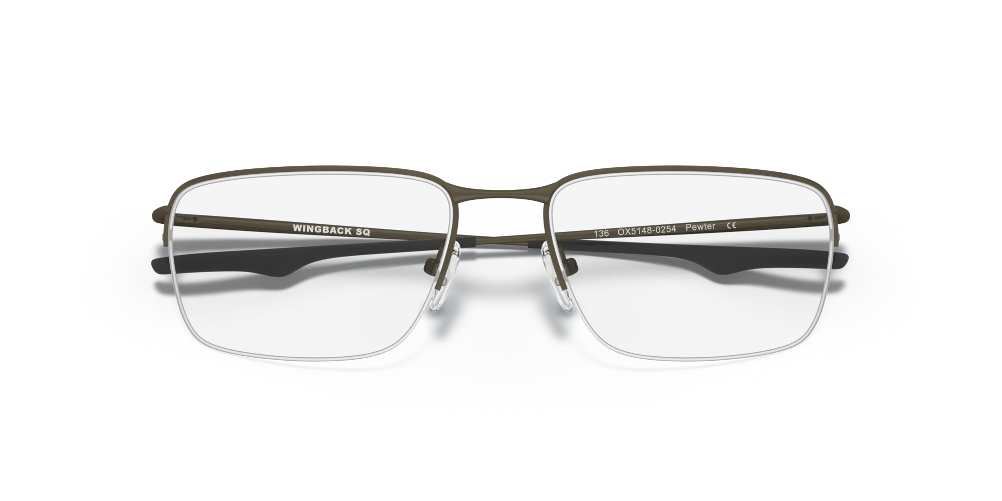 Oakley OX5148 WINGBACK SQ 514802 Montature da vista Titanio Grigio Squadrata Normale - immagine 2