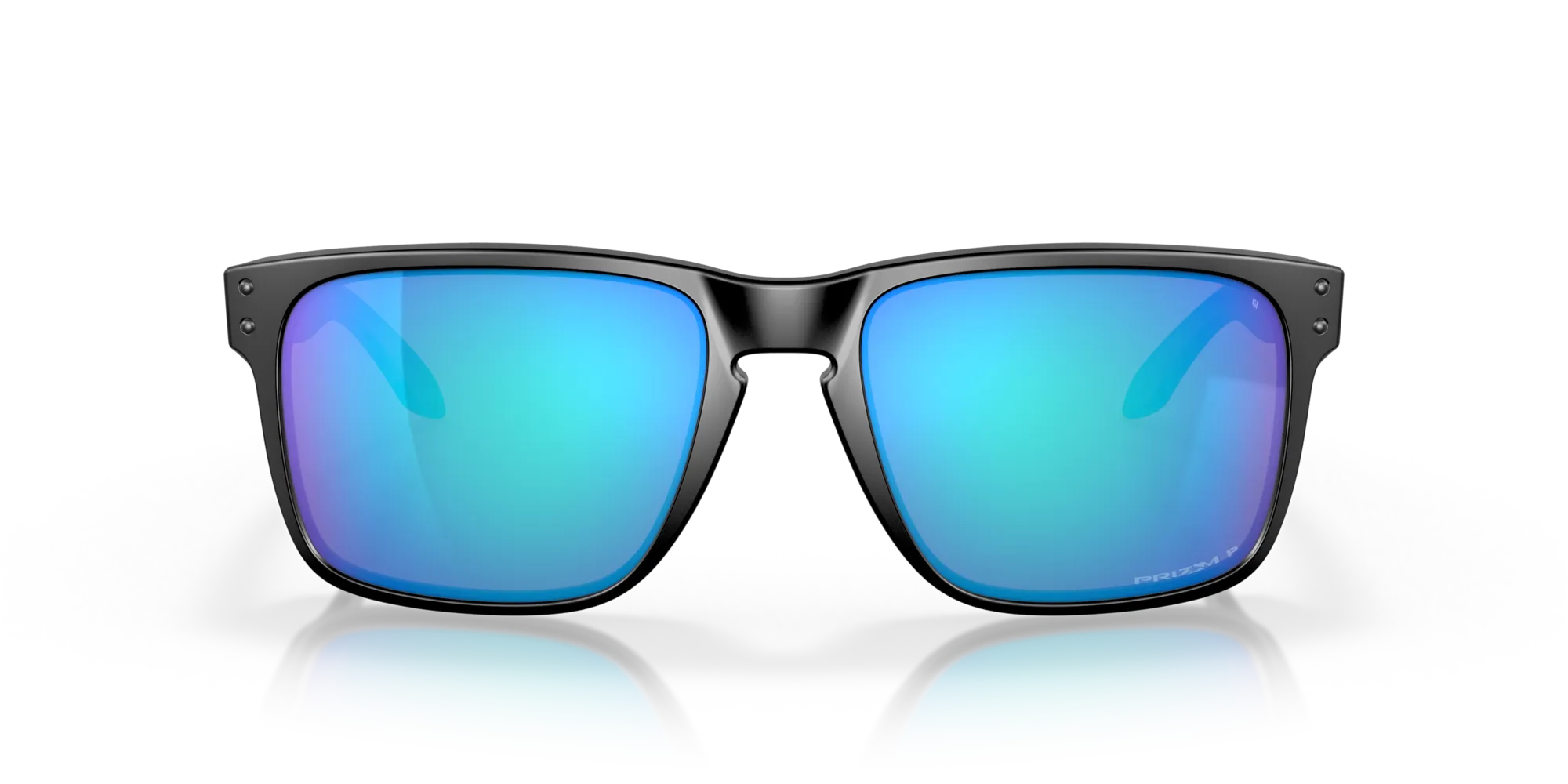 Oakley OO9417 HOLBROOK XL 941721 Occhiali da sole O_Matter Nero Blu Squadrata Polarizzata Prizm - immagine 3