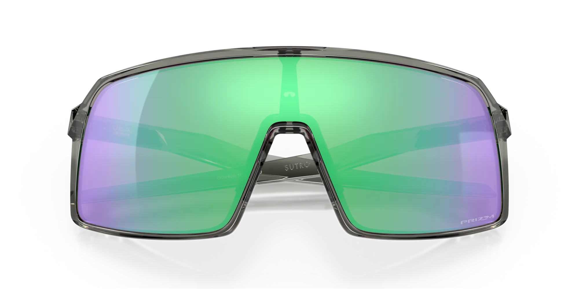 Oakley OO9406 SUTRO 940610 Occhiali da sole O_Matter Grigio Verde Maschera Normale Prizm - immagine 2