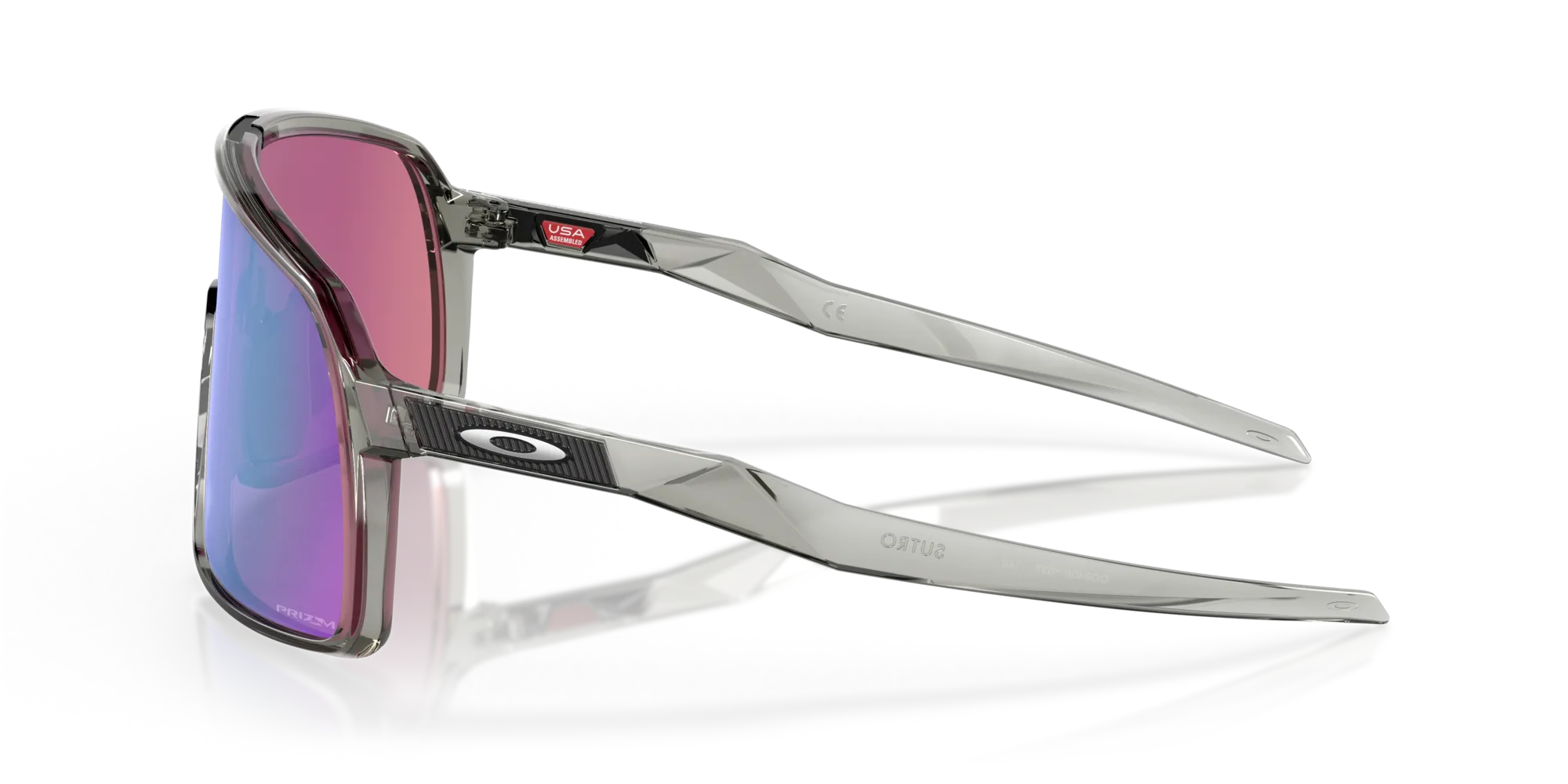 Oakley OO9406 SUTRO 940610 Occhiali da sole O_Matter Grigio Verde Maschera Normale Prizm - immagine 4