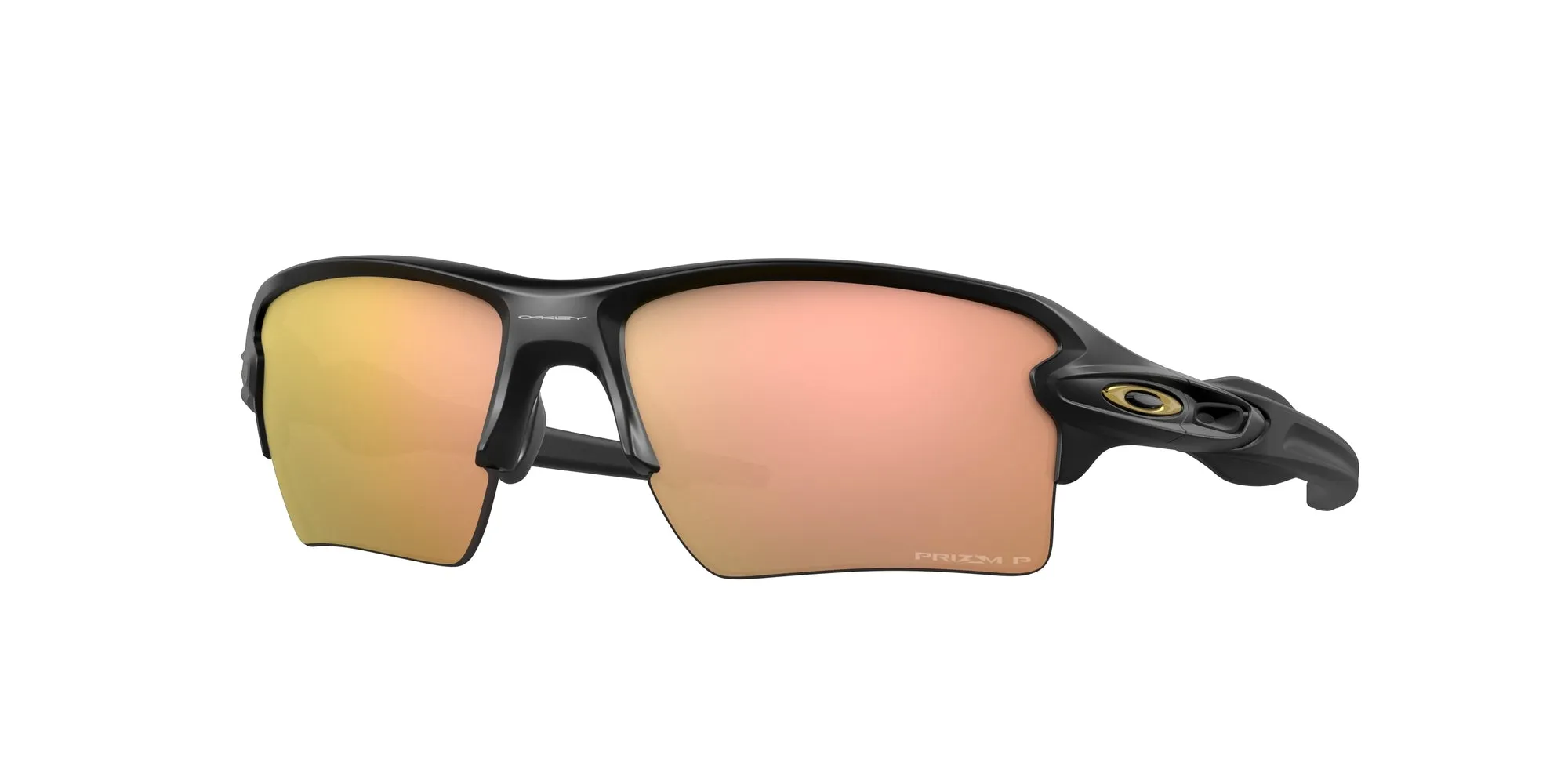 Oakley OO9188 FLAK 2.0 XL 9188B3 Occhiali da sole O_Matter Nero Oro Squadrata Polarizzata Prizm - immagine 1